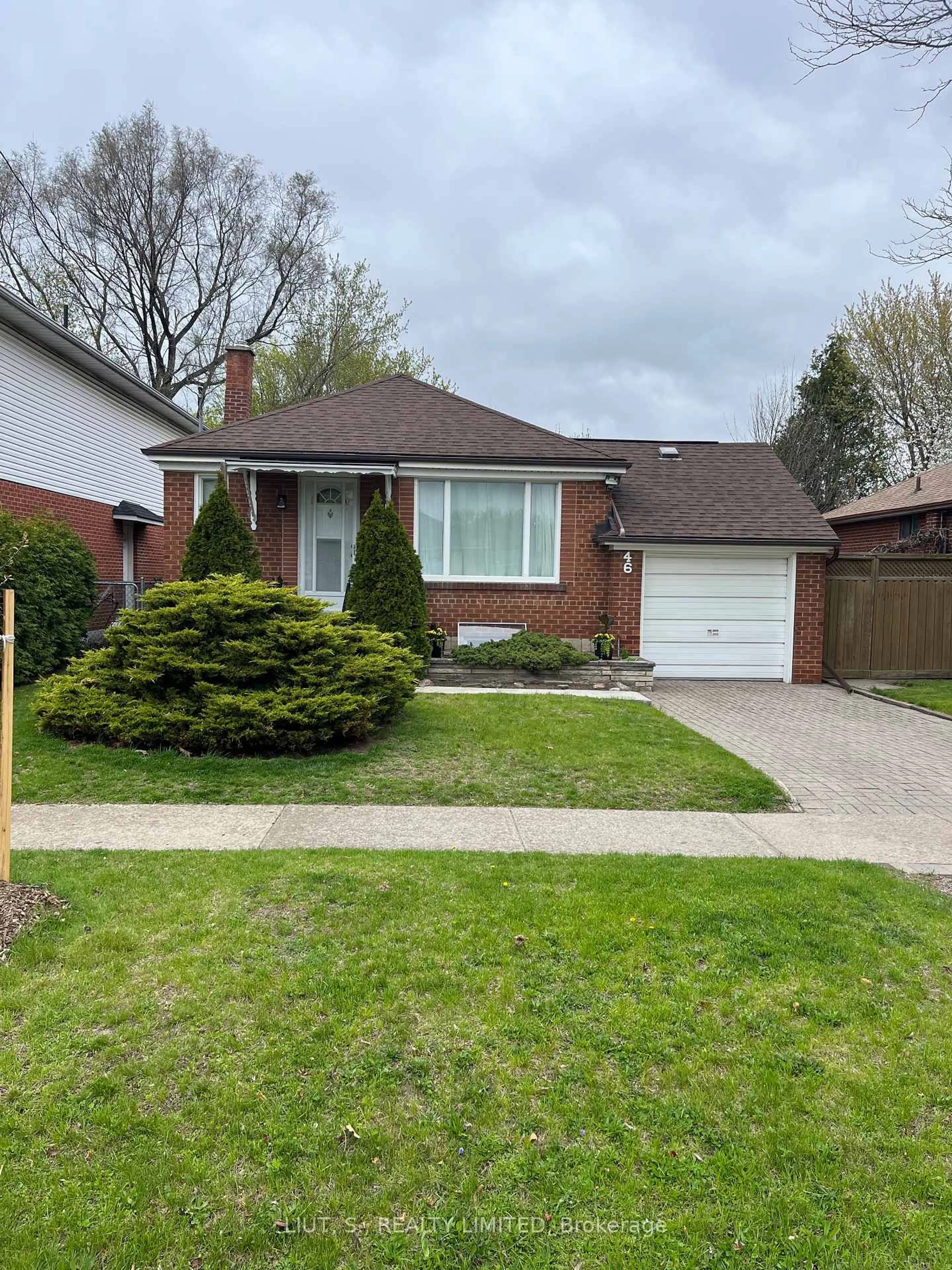 Home with brick exterior material, street for 46 Athol Ave, Toronto Ontario M8Z 2A4