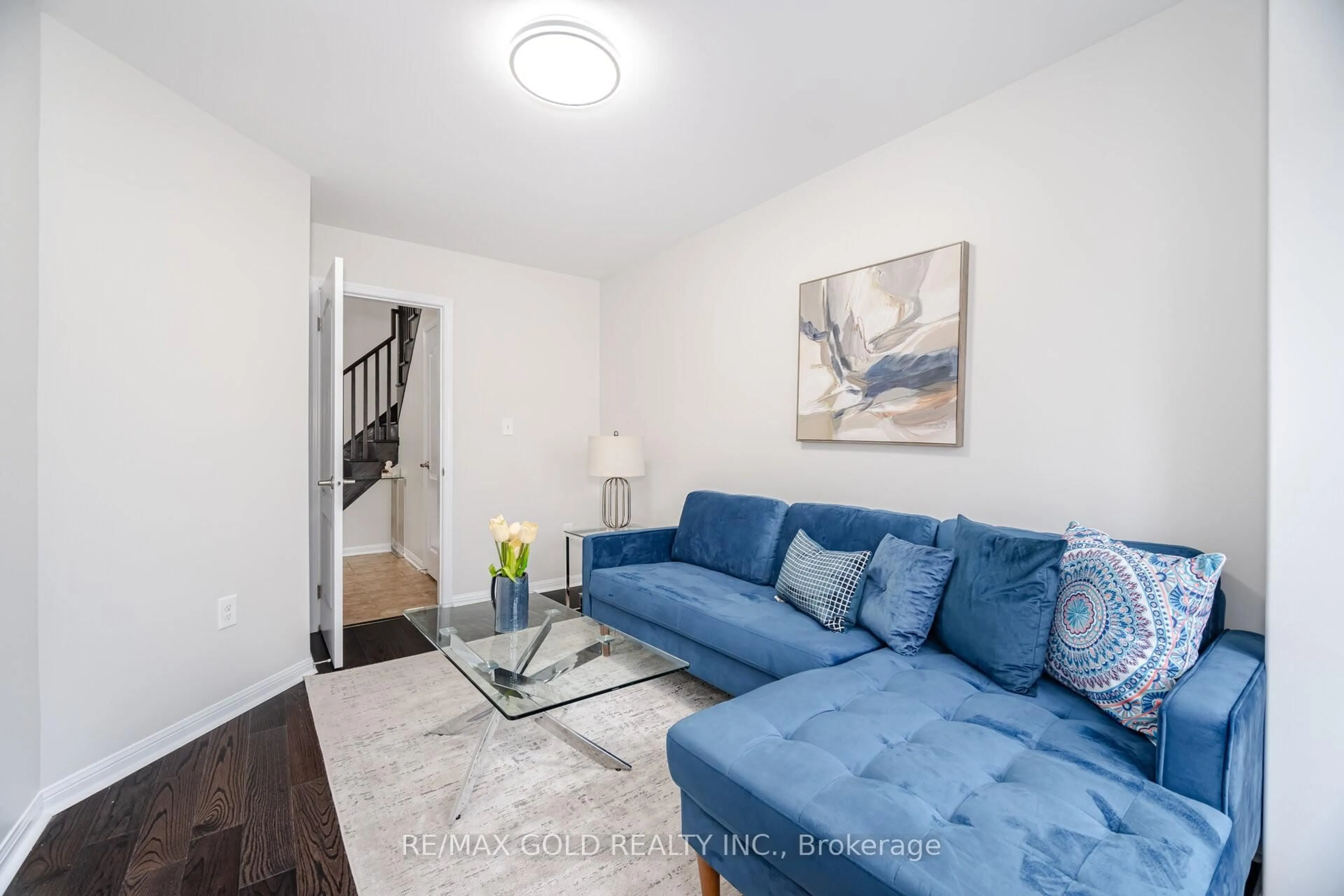 Living room with furniture, unknown for 14 Apple Valley Way, Brampton Ontario L6P 3P8