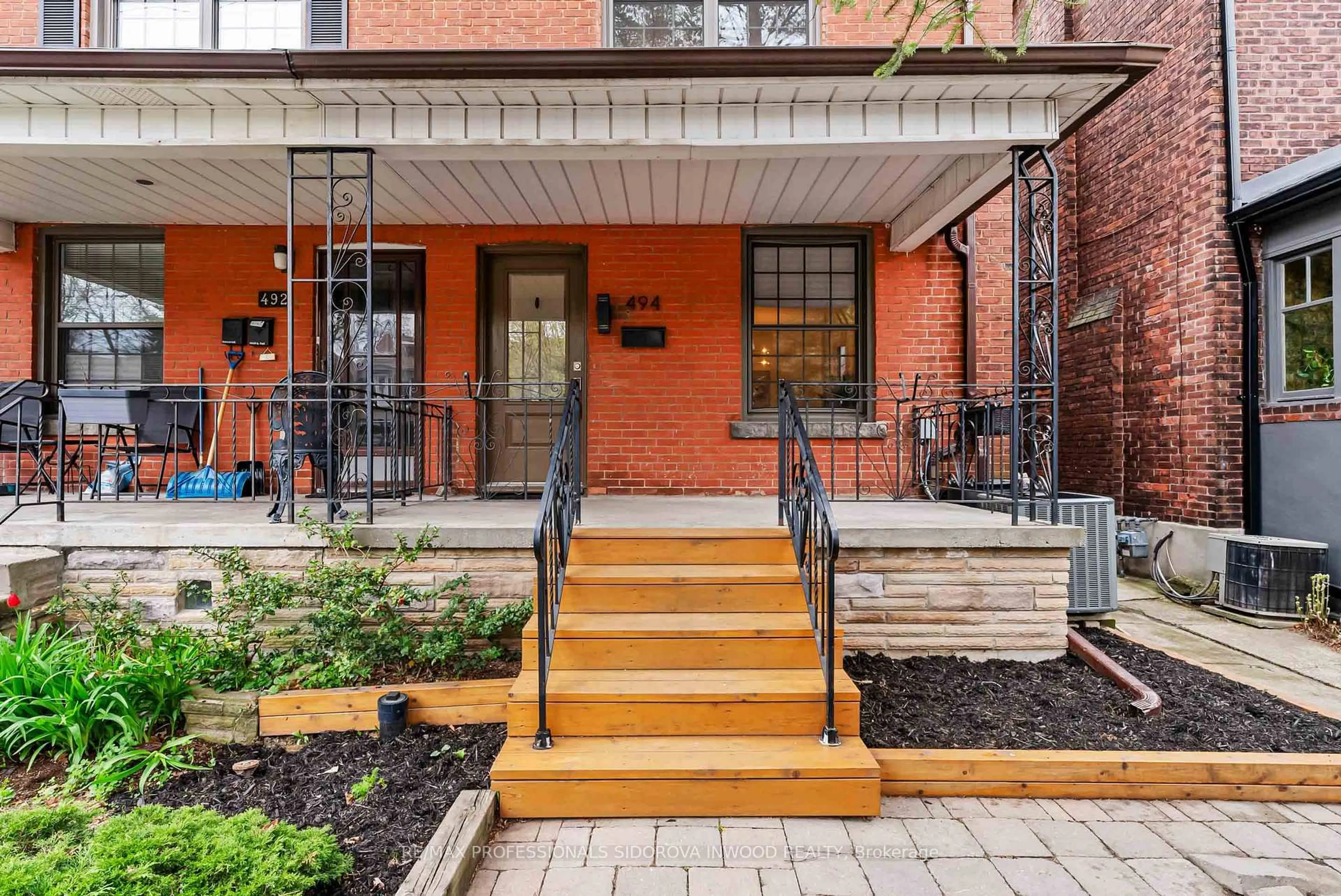 Home with brick exterior material, street for 494 Willard Ave, Toronto Ontario M6S 3R6
