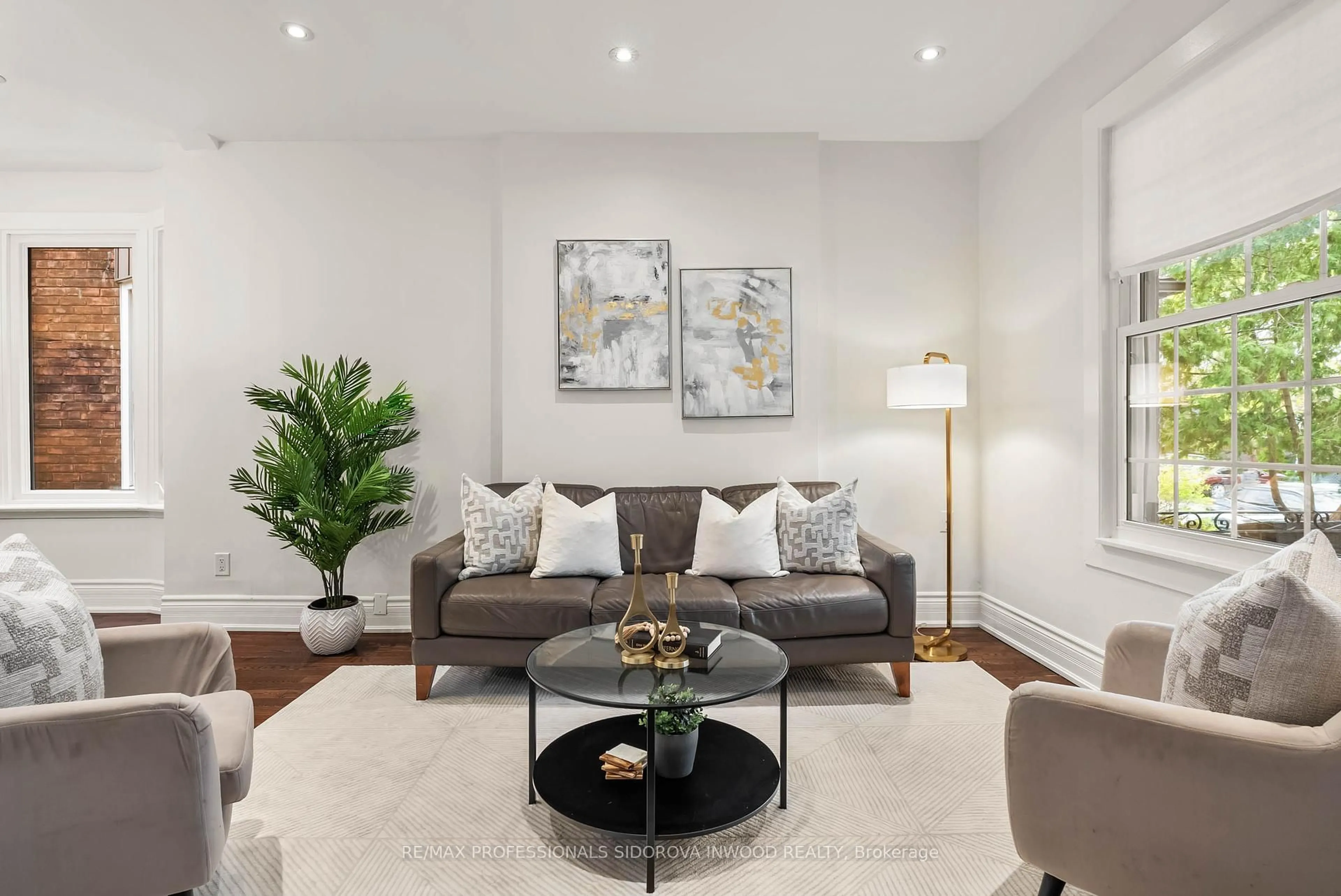 Living room with furniture, unknown for 494 Willard Ave, Toronto Ontario M6S 3R6