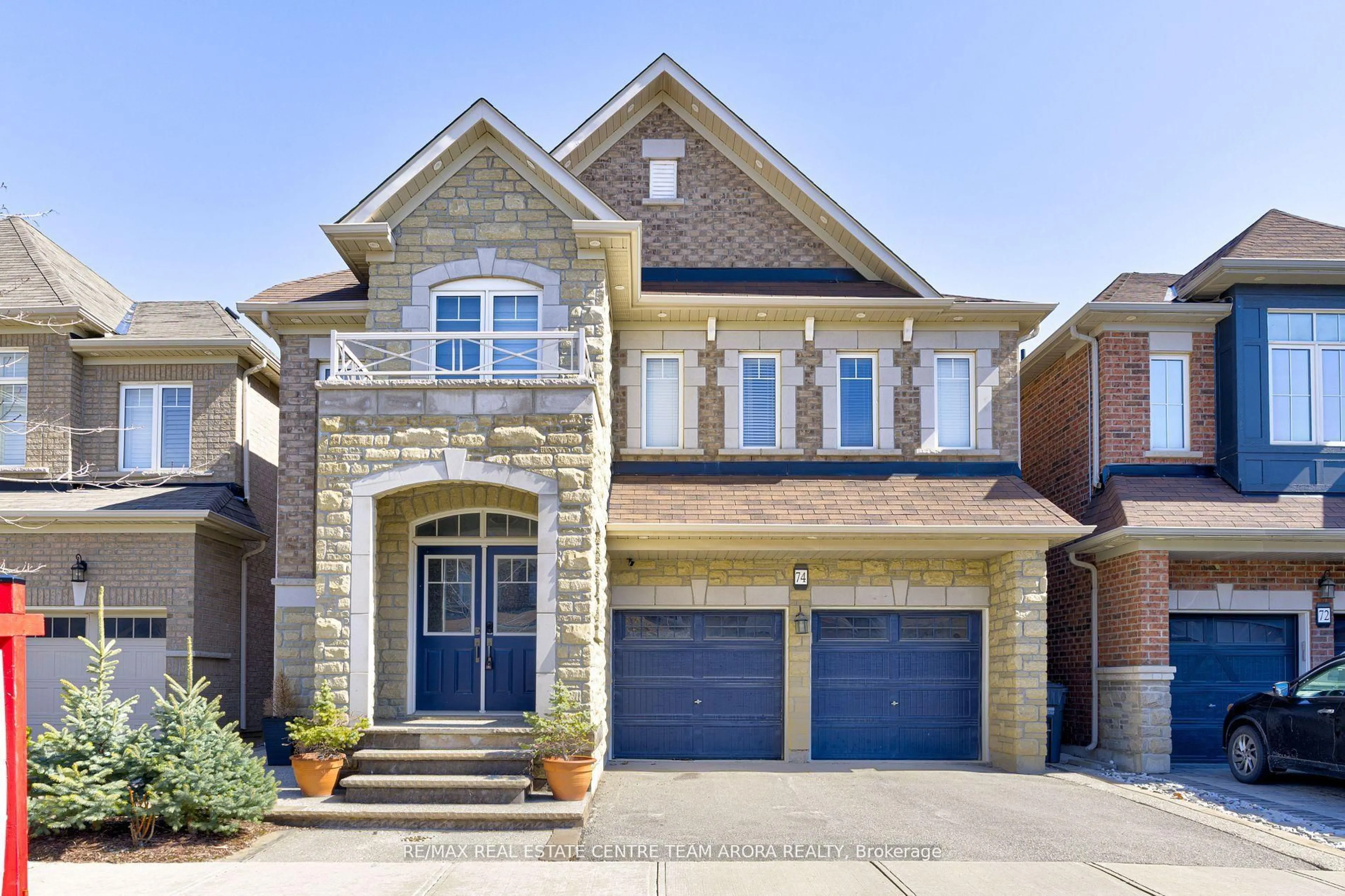 Home with brick exterior material, street for 74 Abercrombie Cres, Brampton Ontario L7A 4N3