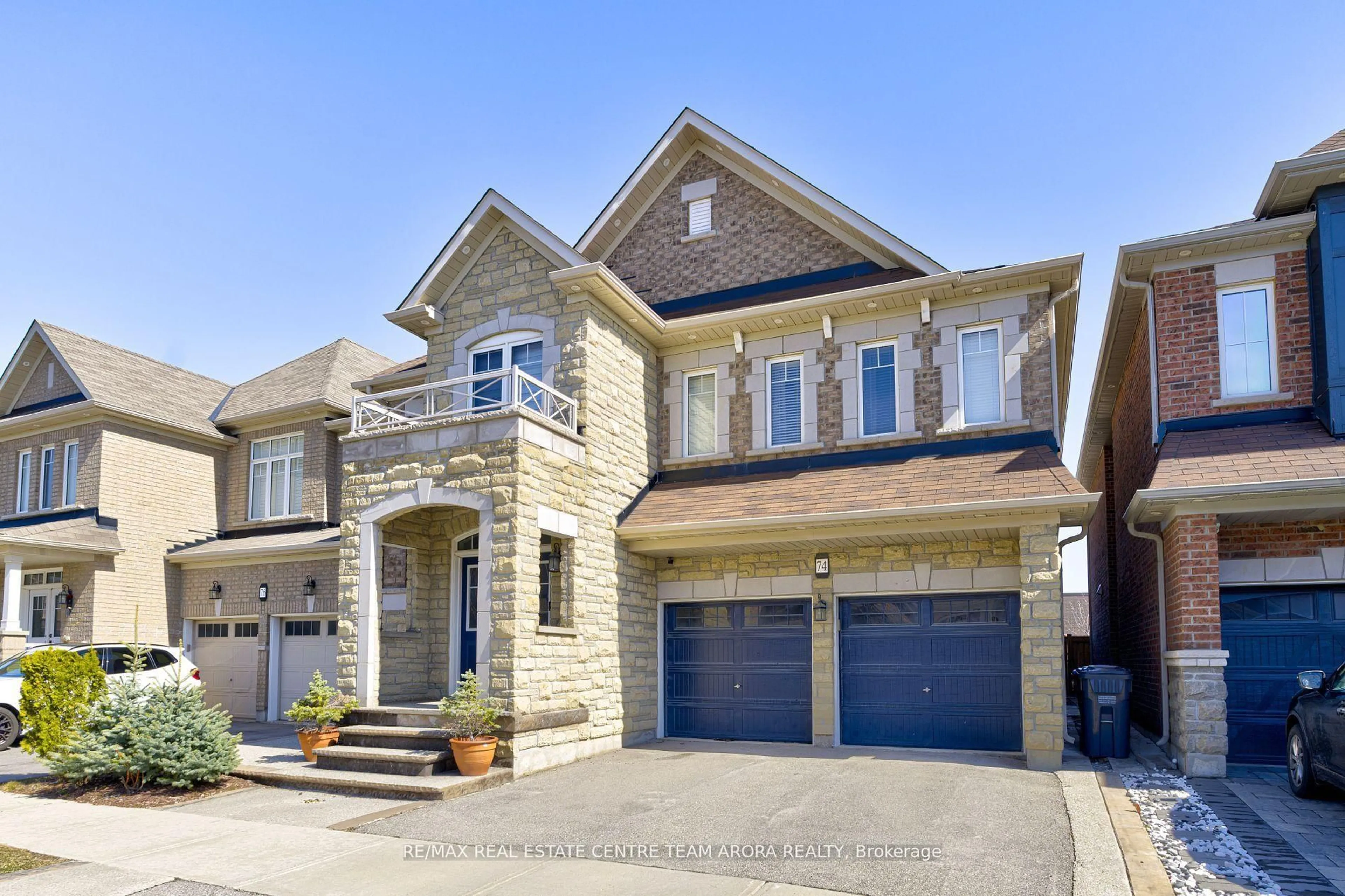 Home with brick exterior material, street for 74 Abercrombie Cres, Brampton Ontario L7A 4N3