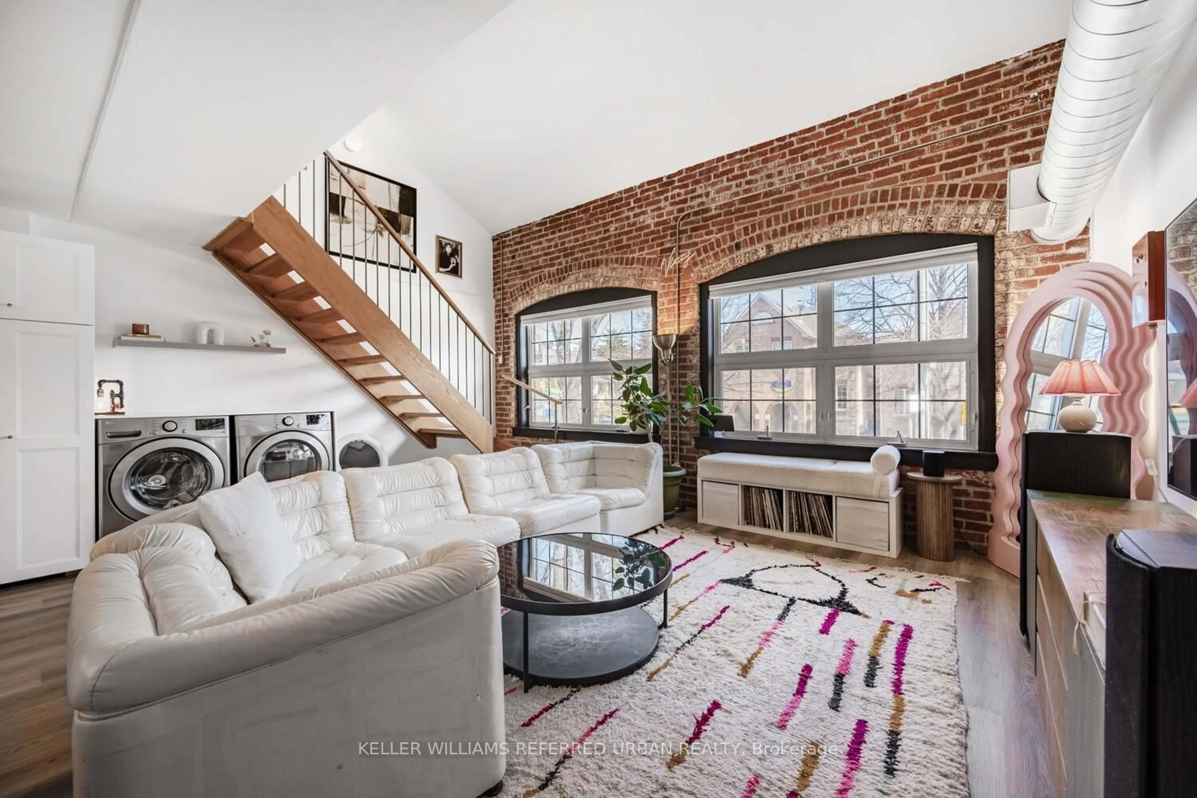 Living room with furniture, unknown for 1100 Lansdowne Ave #344, Toronto Ontario M6H 4K1