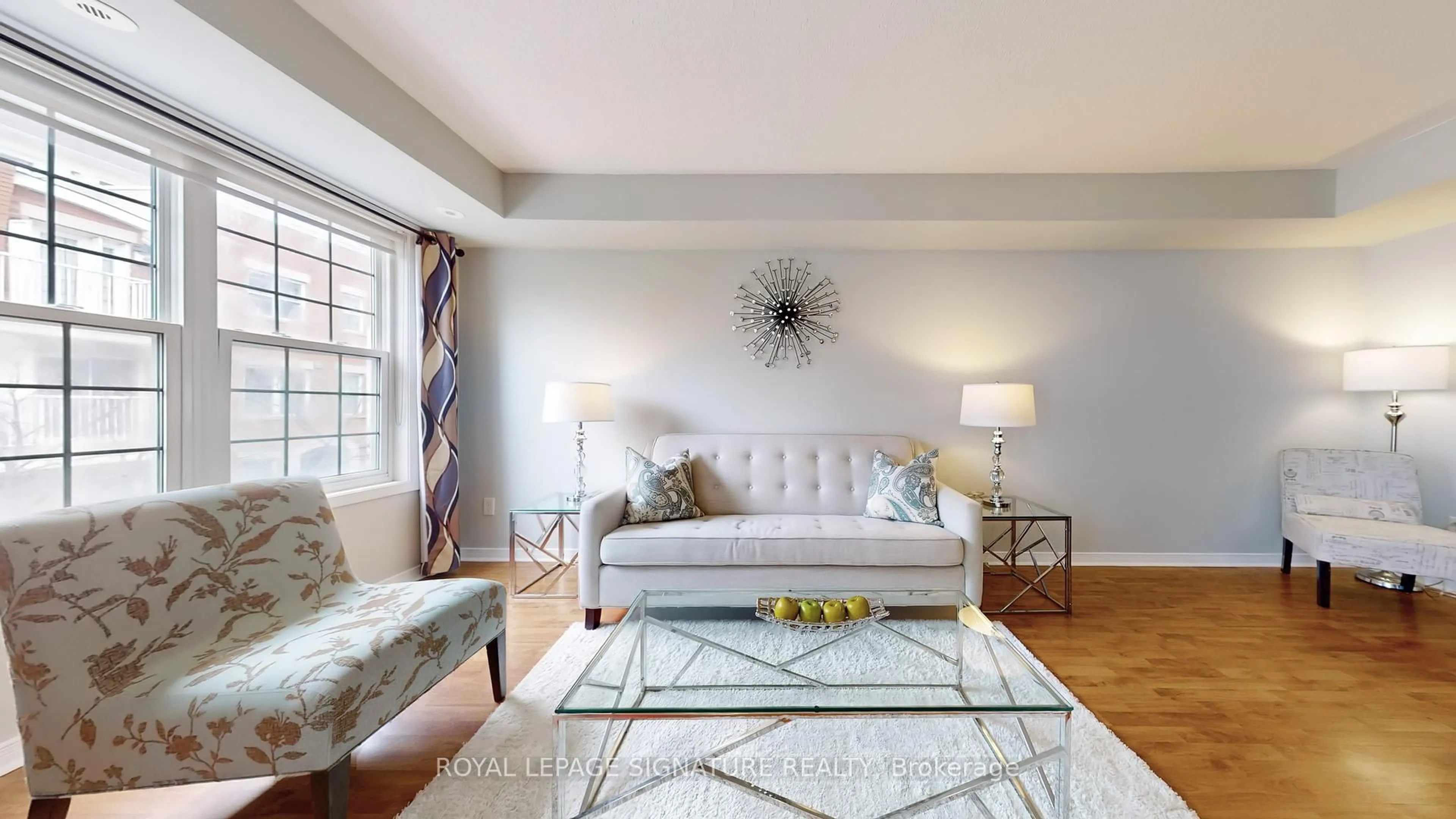 Living room with furniture, unknown for 37 Four Winds Dr #63, Toronto Ontario M3J 1K7