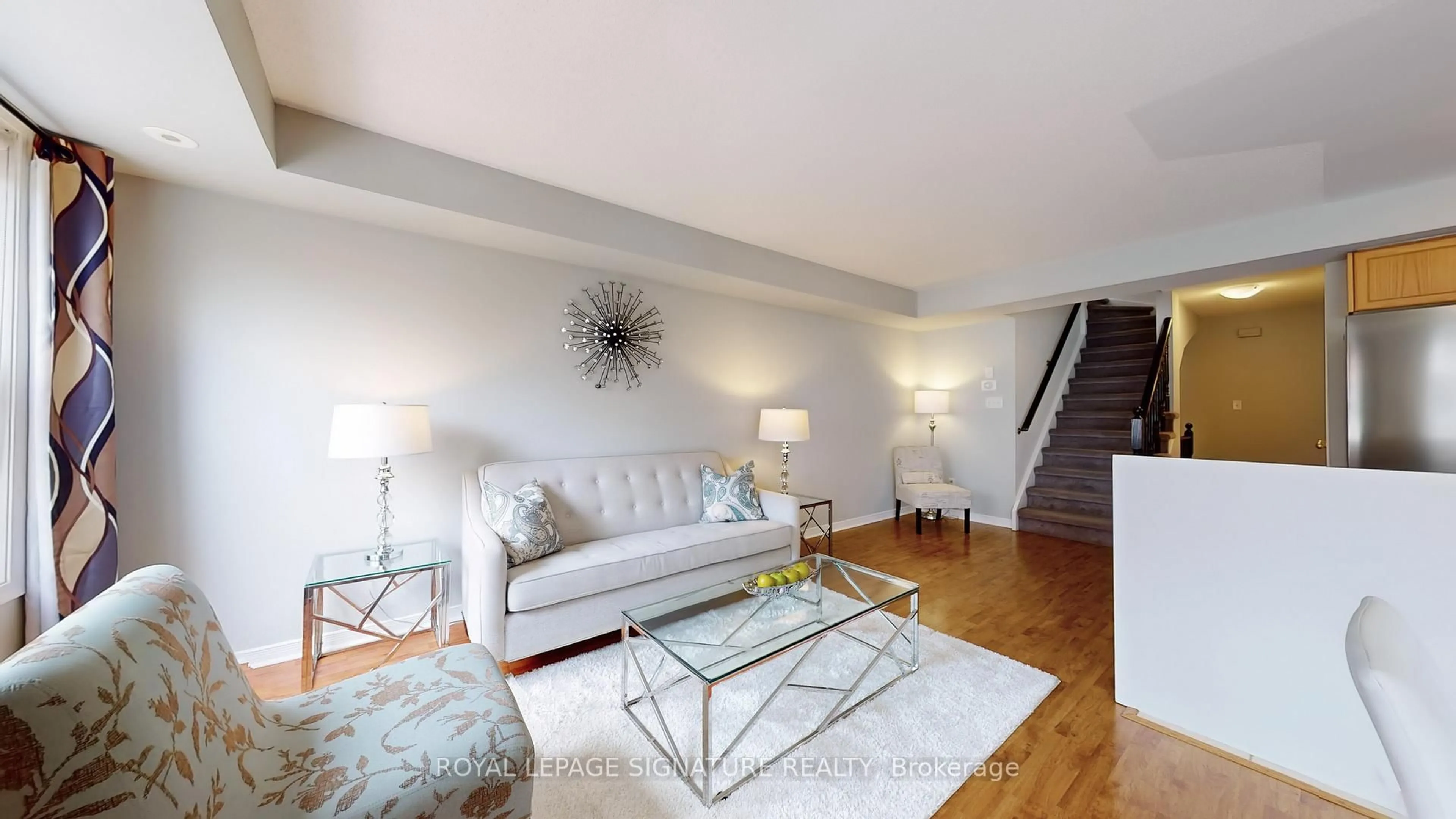 Living room with furniture, unknown for 37 Four Winds Dr #63, Toronto Ontario M3J 1K7