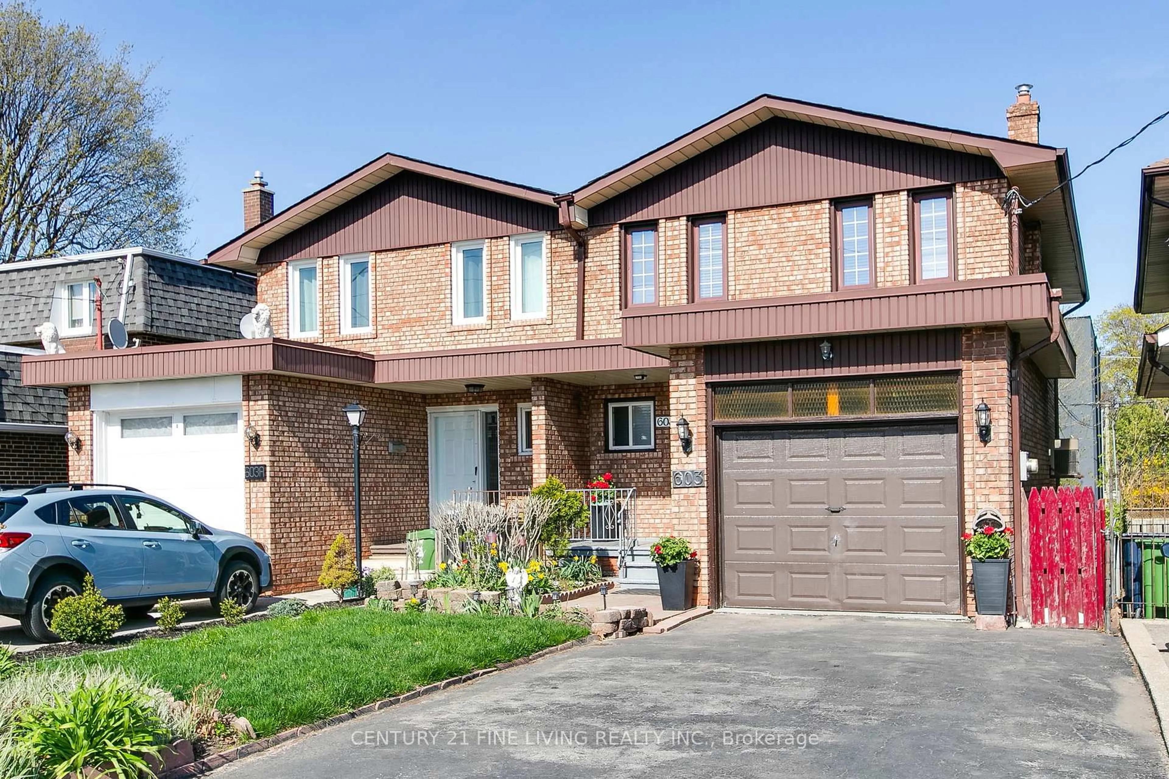Home with brick exterior material, street for 603 Brown's Line, Toronto Ontario M8W 3V3