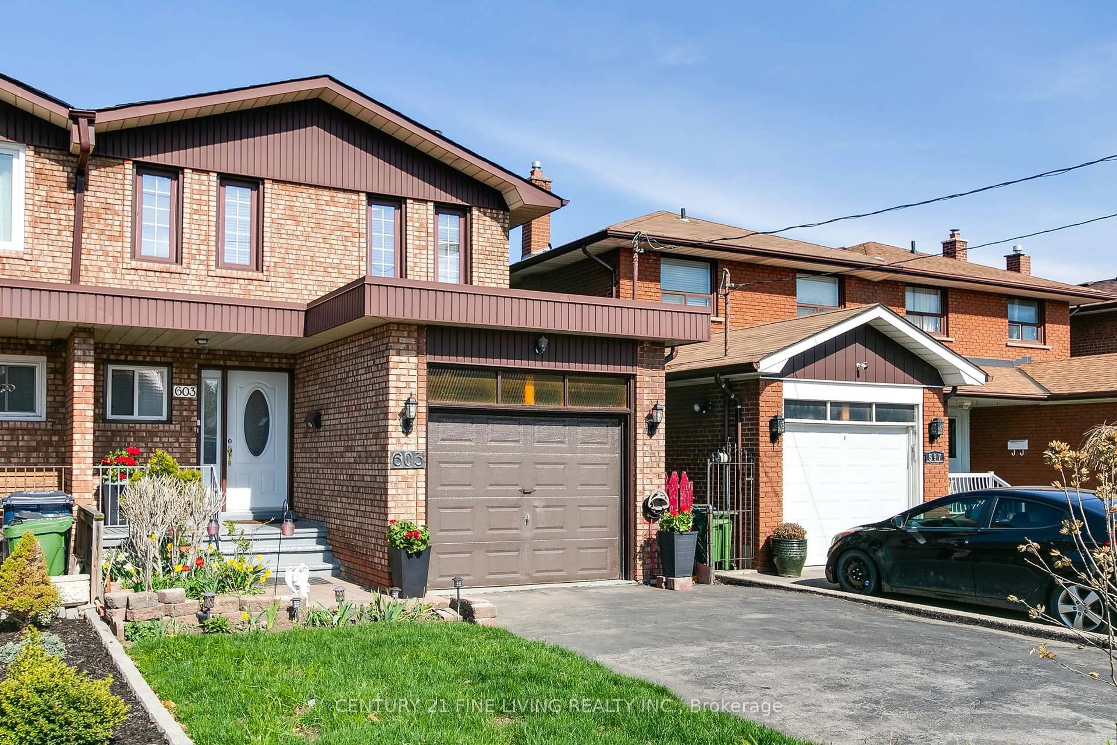 Home with brick exterior material, street for 603 Brown's Line, Toronto Ontario M8W 3V3
