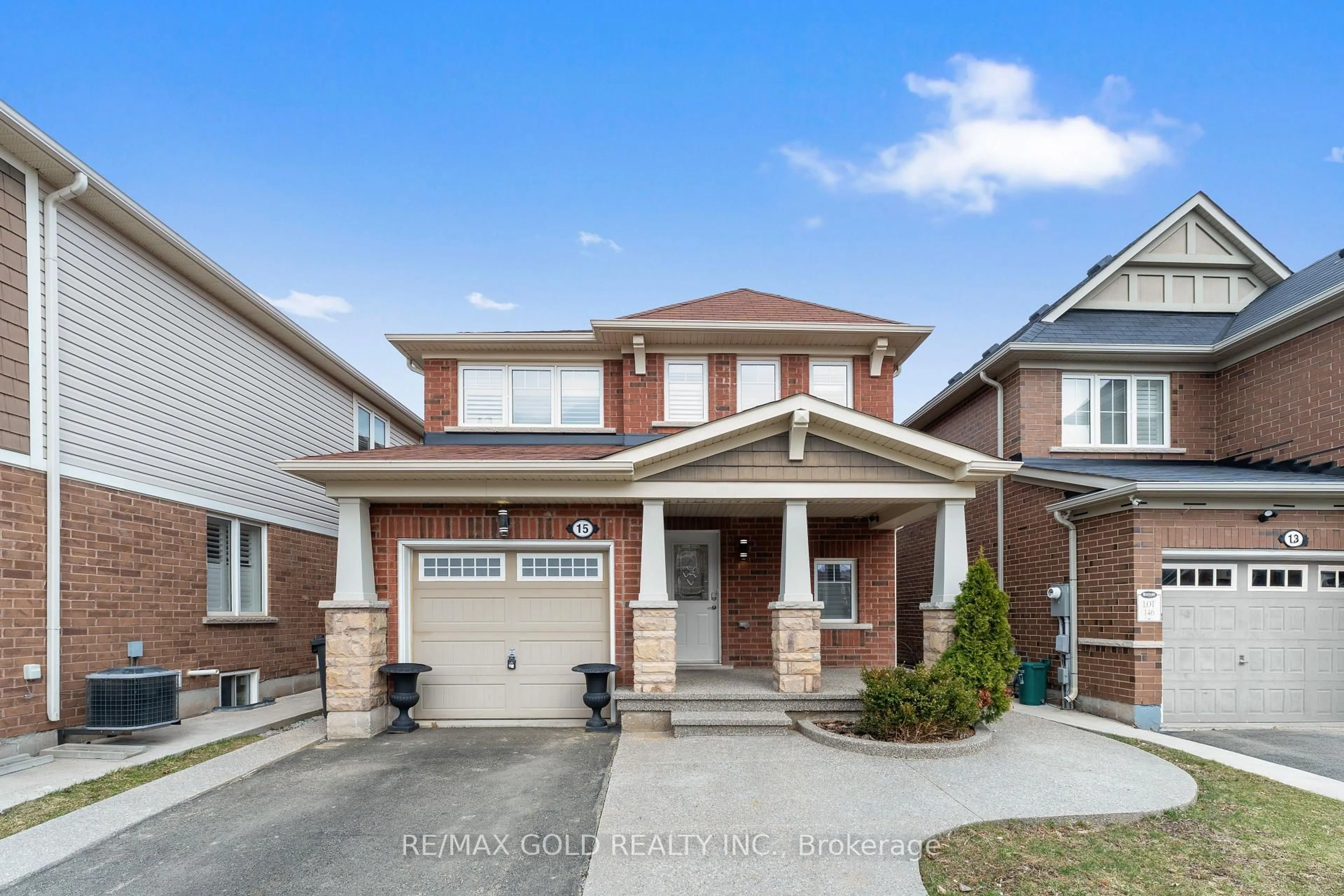 Home with brick exterior material, street for 15 Agricola Rd, Brampton Ontario L7A 0V1
