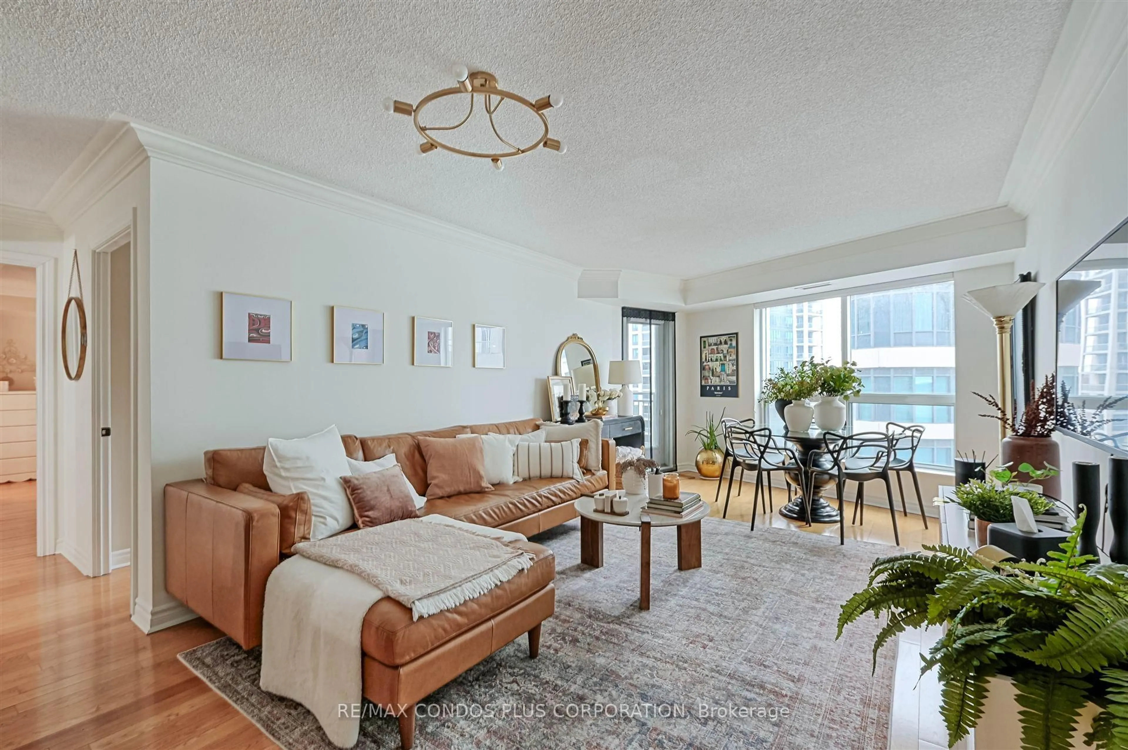Living room with furniture, unknown for 2111 Lake Shore Blvd #912, Toronto Ontario M8V 4B2