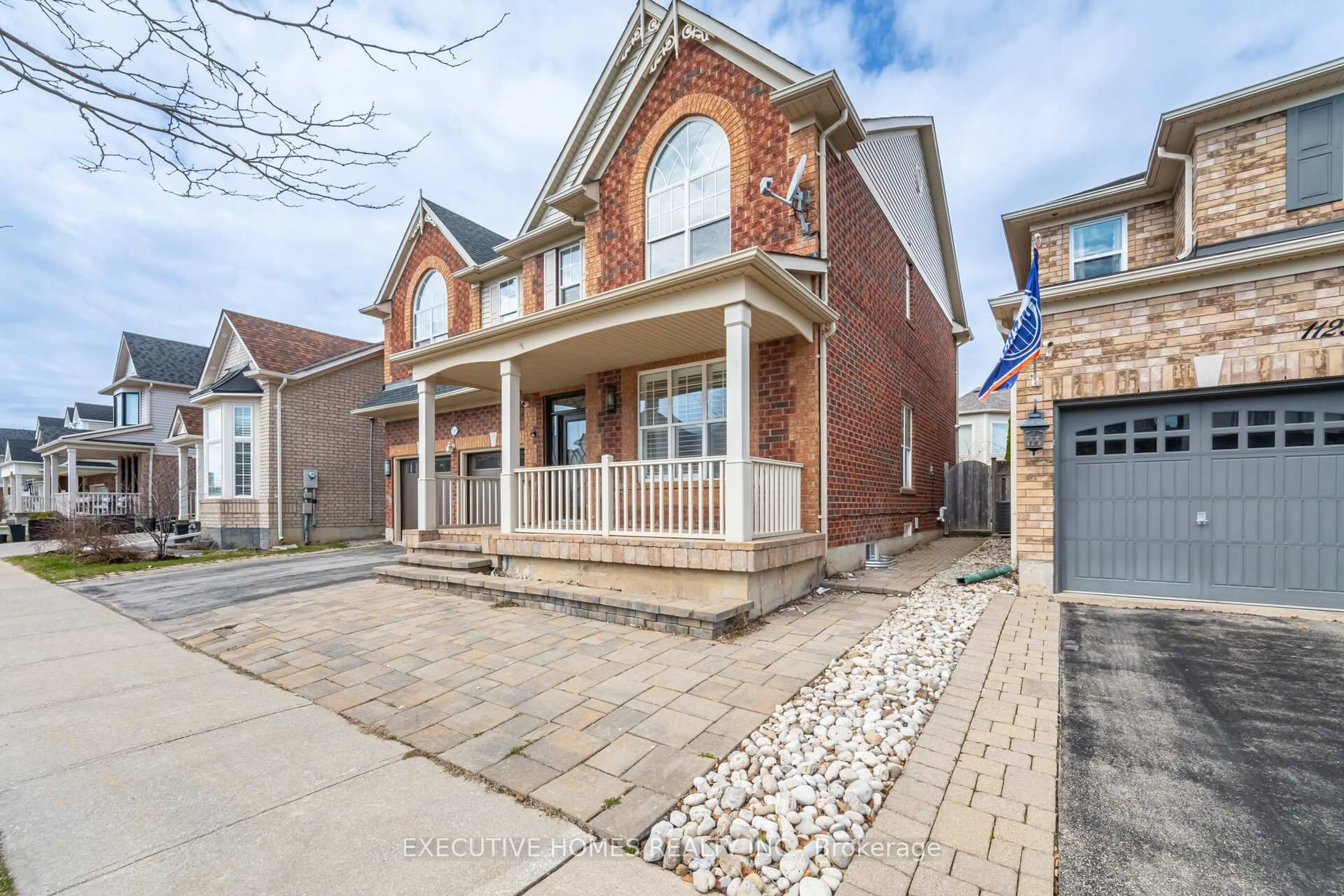 Home with brick exterior material, street for 1121 Meighen Way, Milton Ontario L9T 6V6