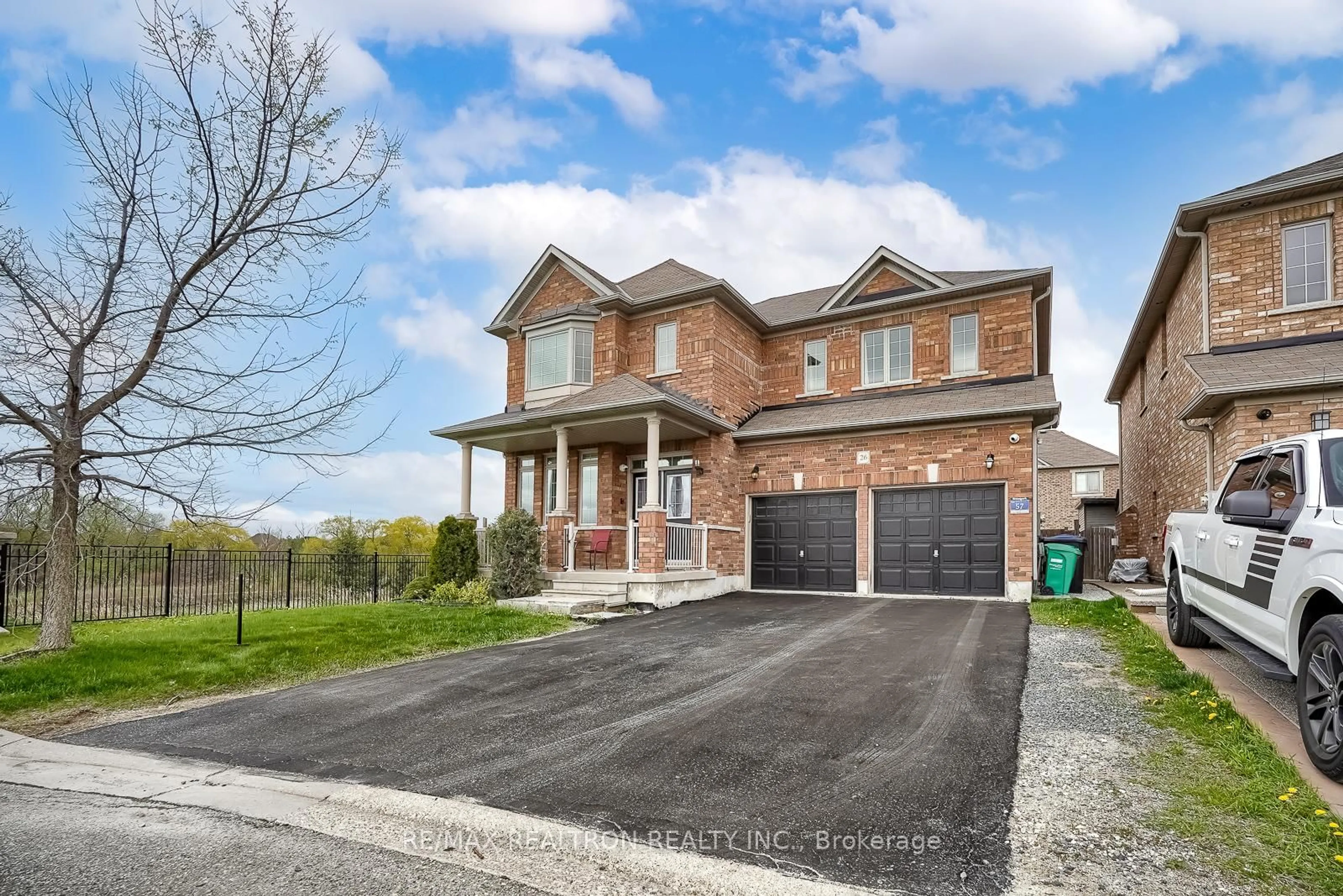 Home with brick exterior material, street for 26 Clearfield Dr, Brampton Ontario L6P 3L5