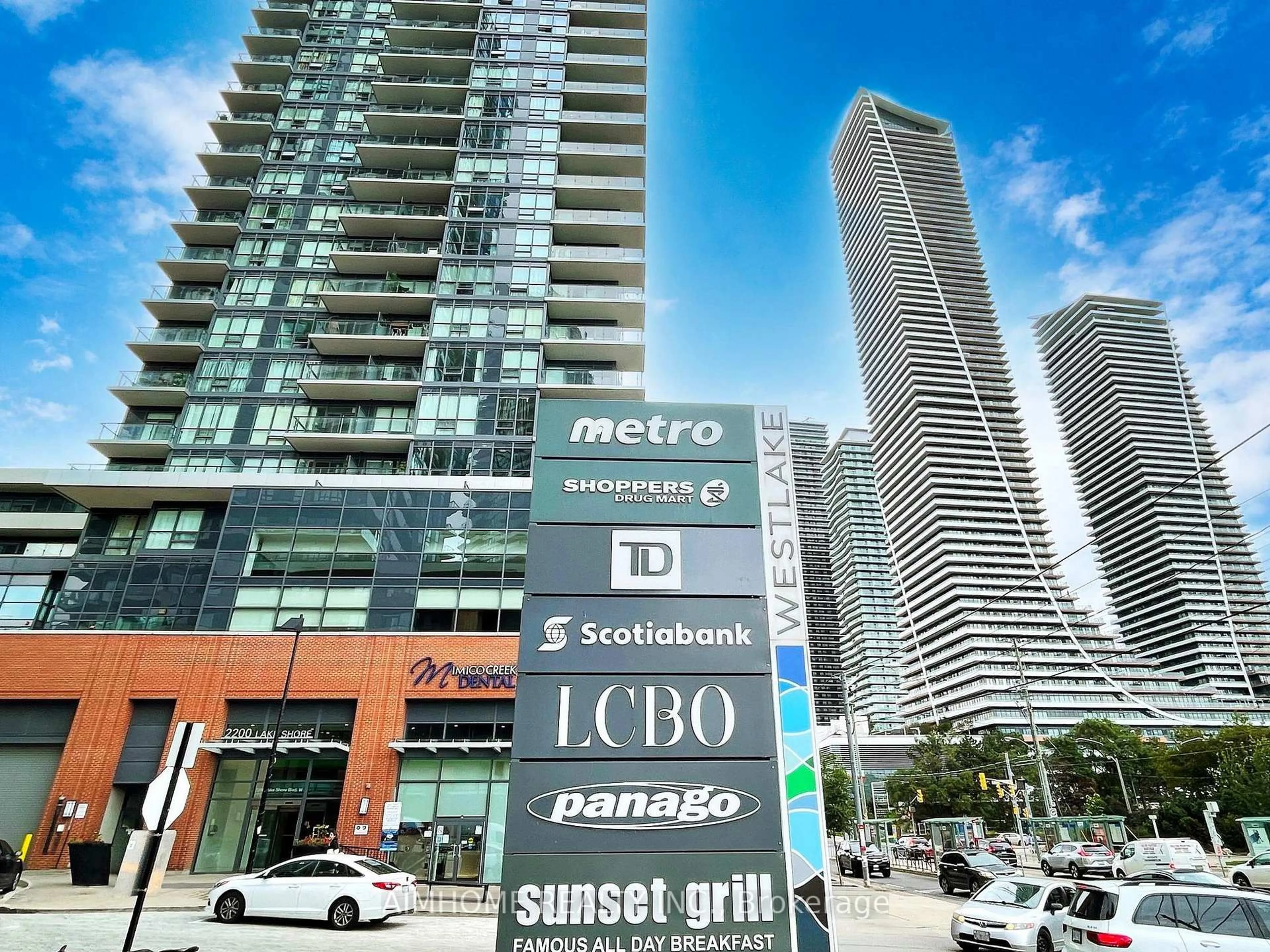 Patio, street for 2200 Lake Shore Blvd #1901, Toronto Ontario M8V 1A4