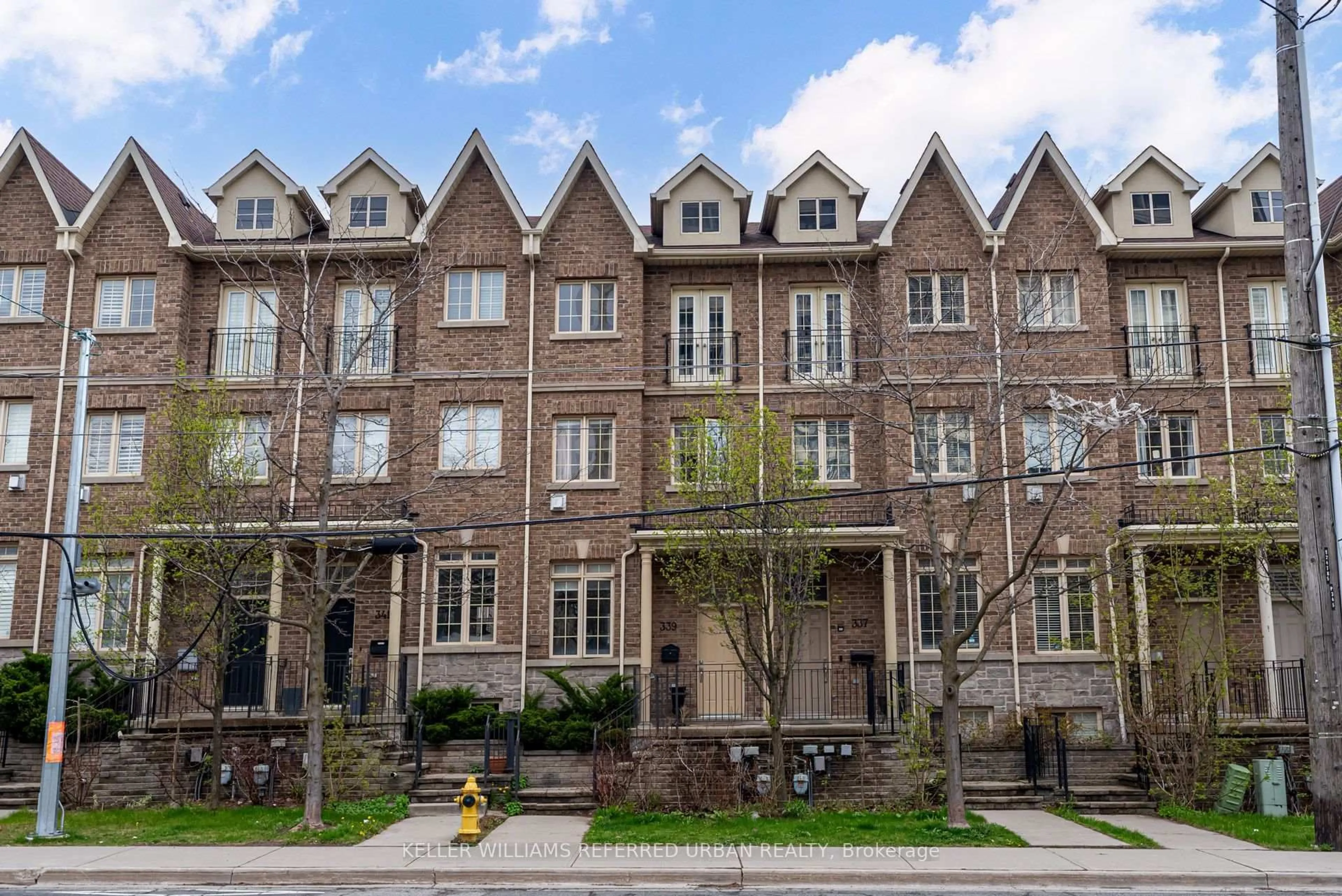Home with brick exterior material, street for 339 Royal York Rd, Toronto Ontario M8Y 2P8