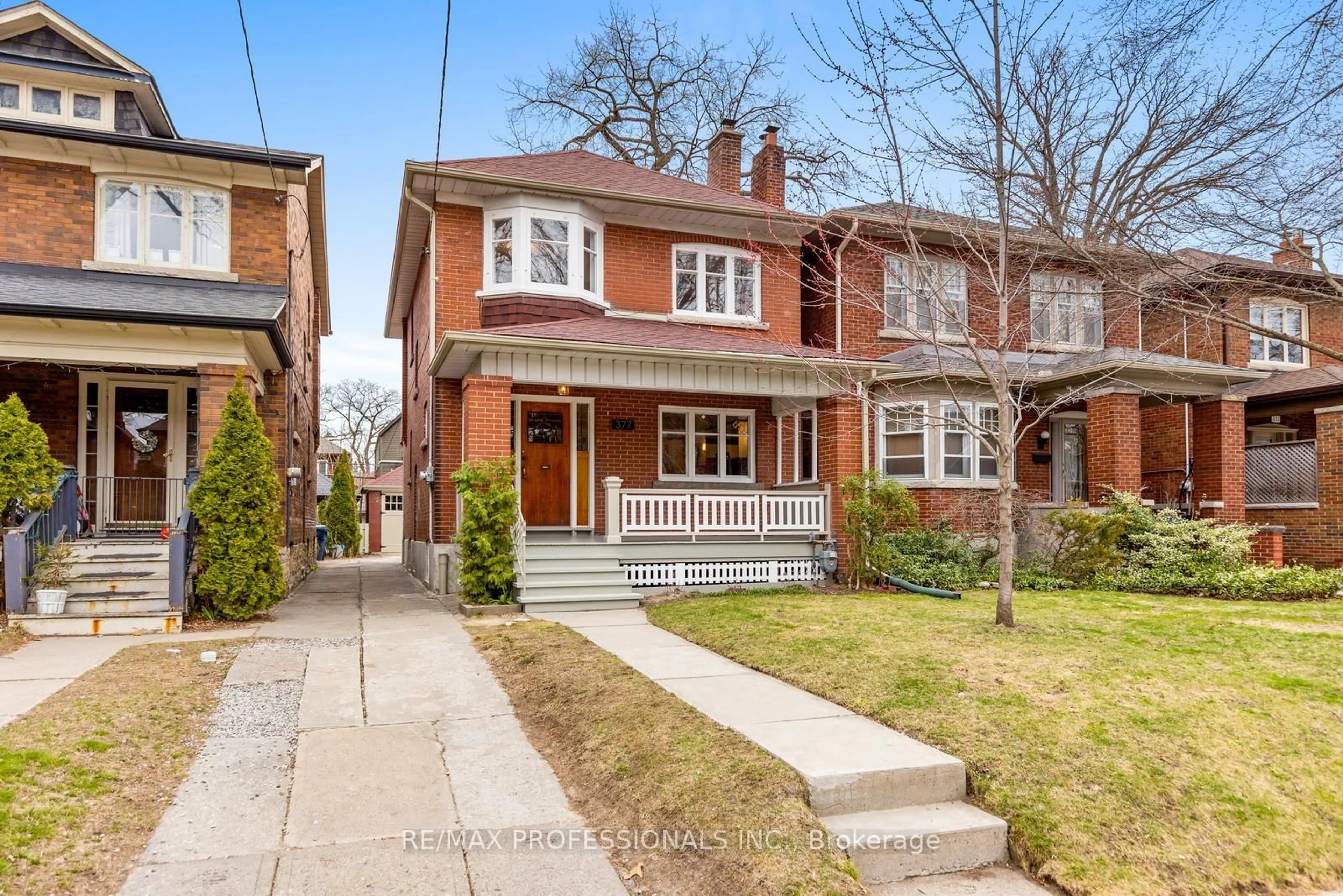 Home with brick exterior material, street for 377 Armadale Ave, Toronto Ontario M6S 3X7