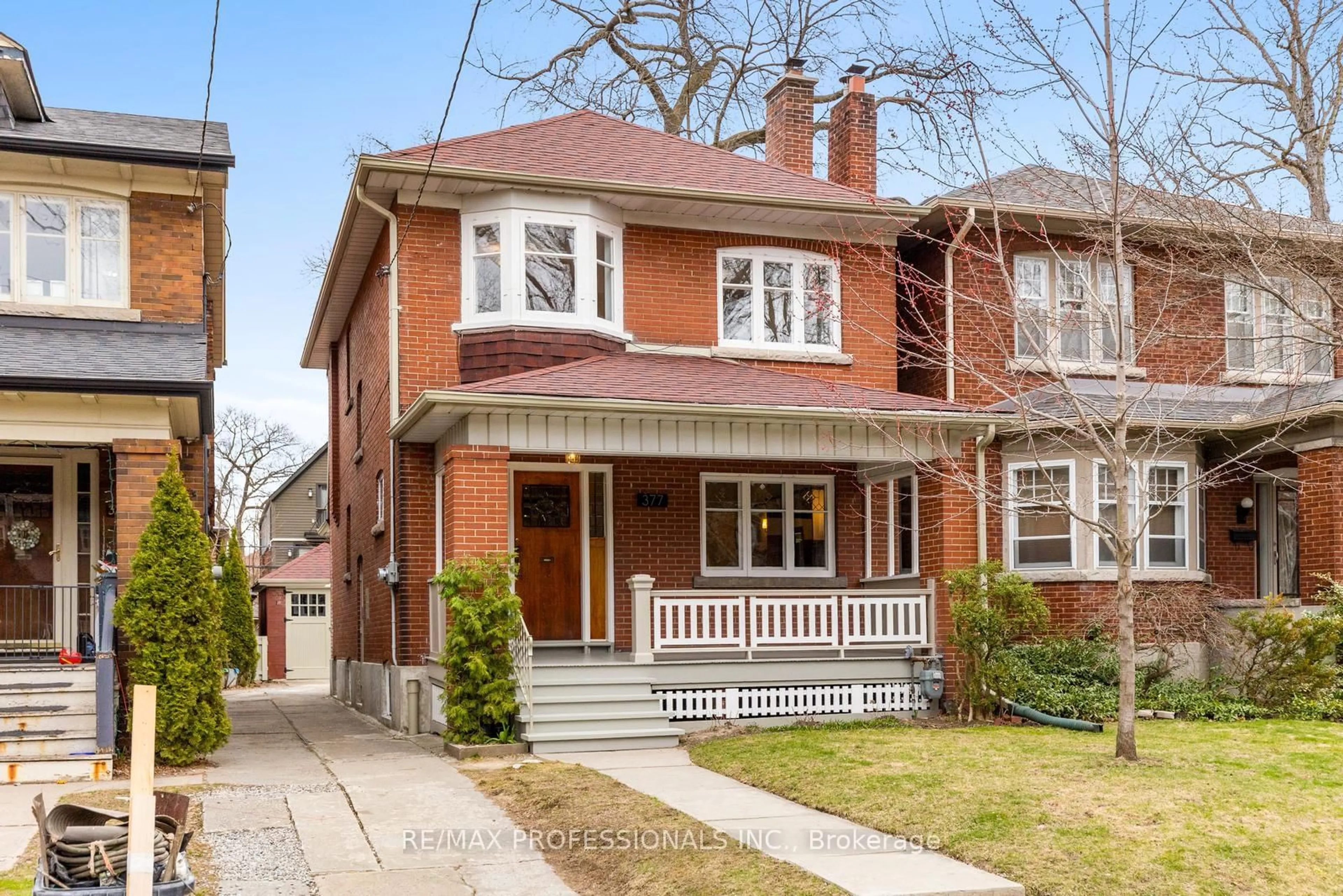 Home with brick exterior material, street for 377 Armadale Ave, Toronto Ontario M6S 3X7