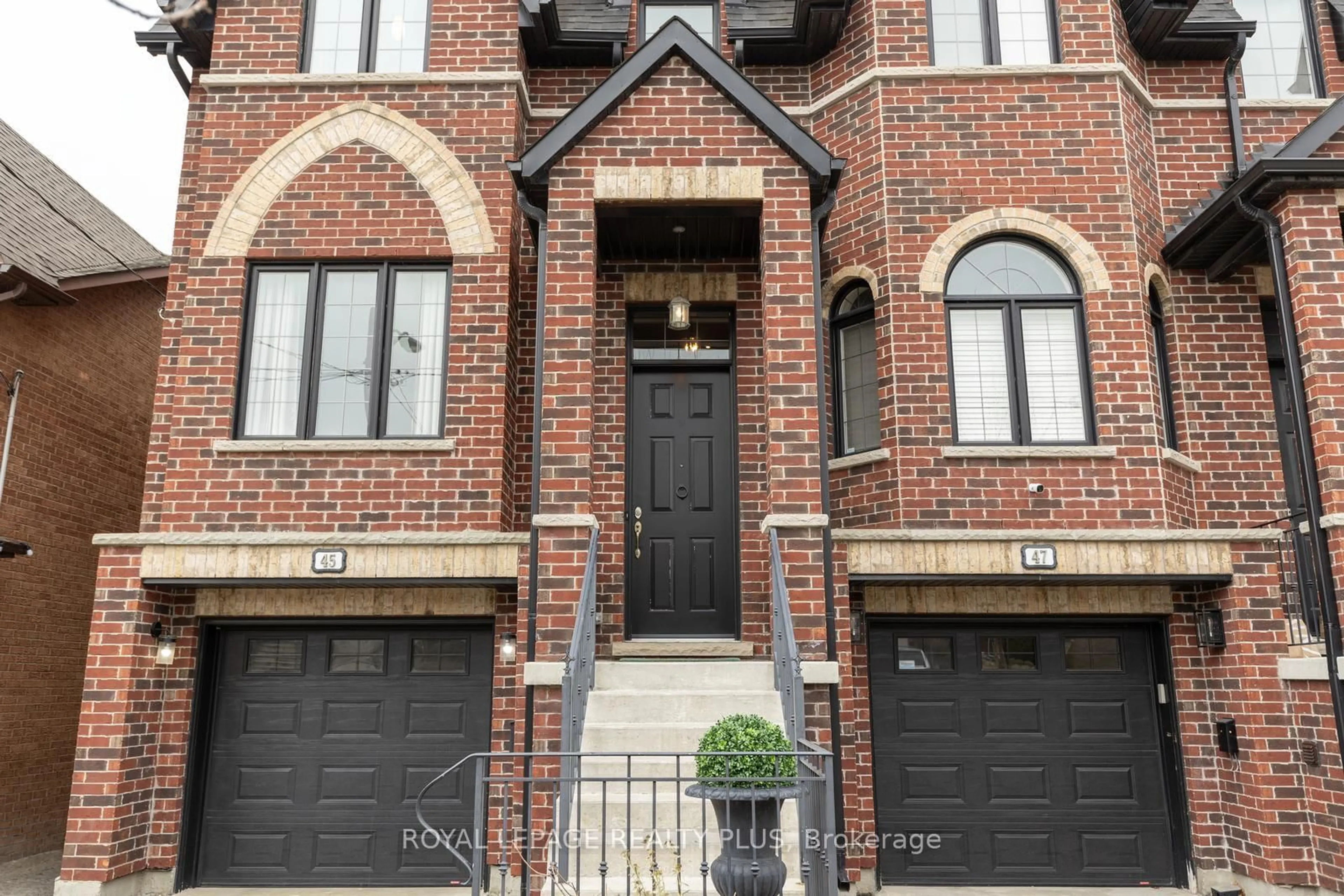 Home with brick exterior material, street for 45 Elder Ave, Toronto Ontario M8W 1S3