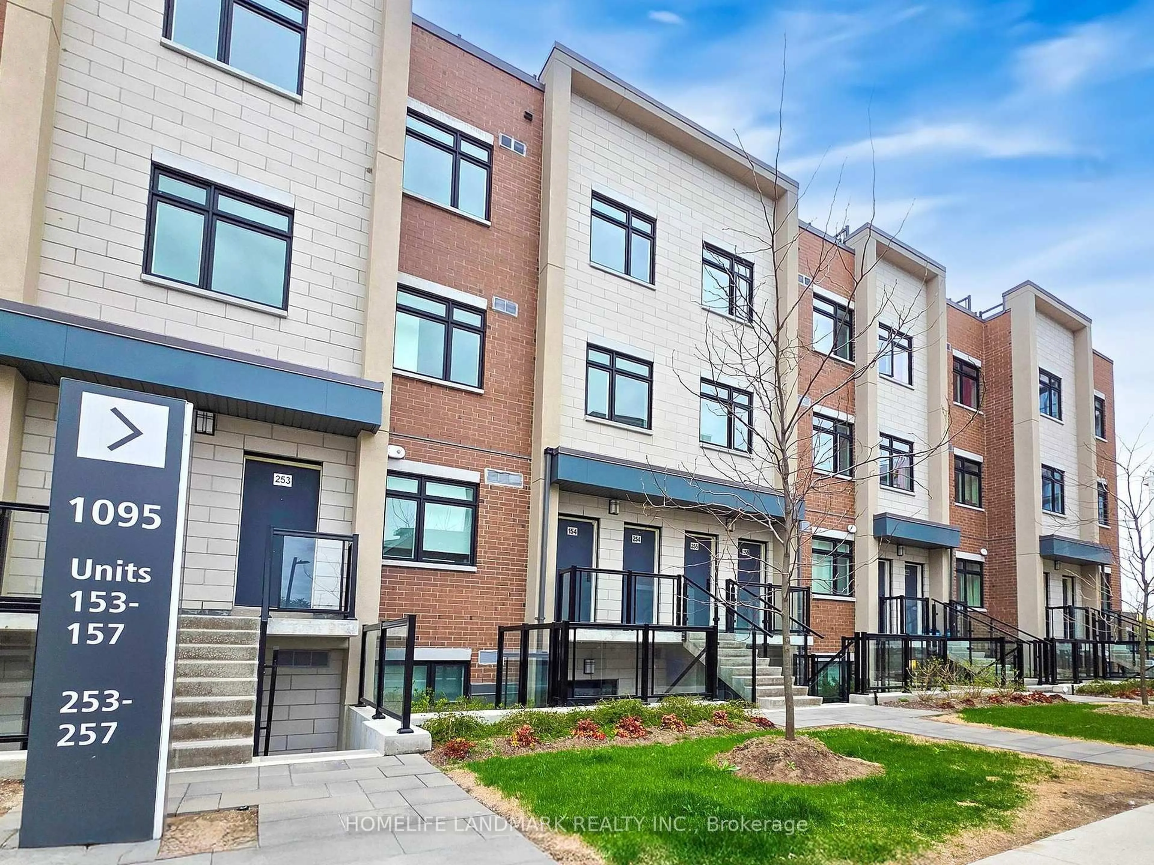 Home with brick exterior material, street for 1095 Douglas McCurdy Common #254, Mississauga Ontario L5G 0C6