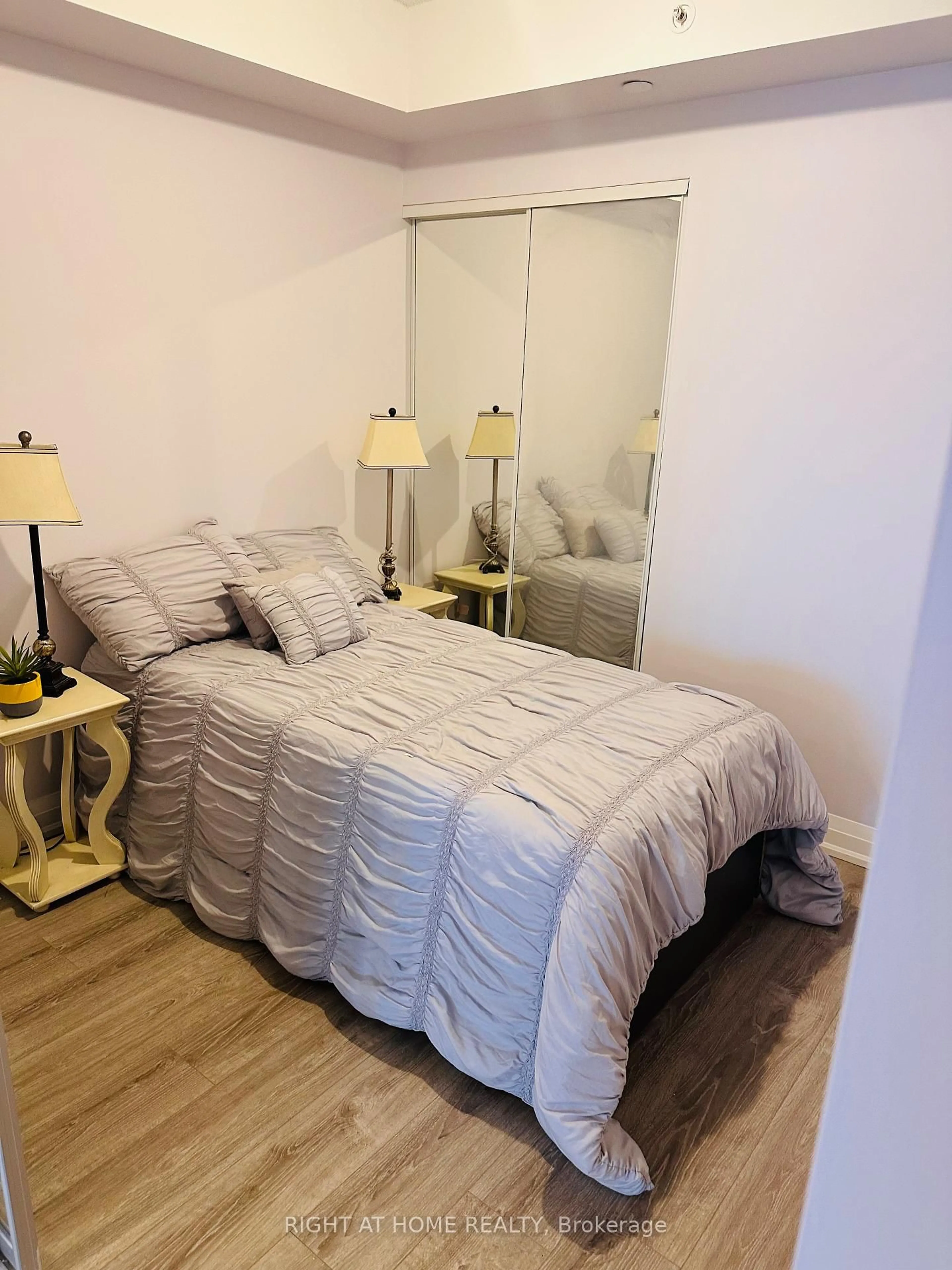 Bedroom with bed, unknown for 30 GIBBS Rd #2506, Toronto Ontario M9B 6L6