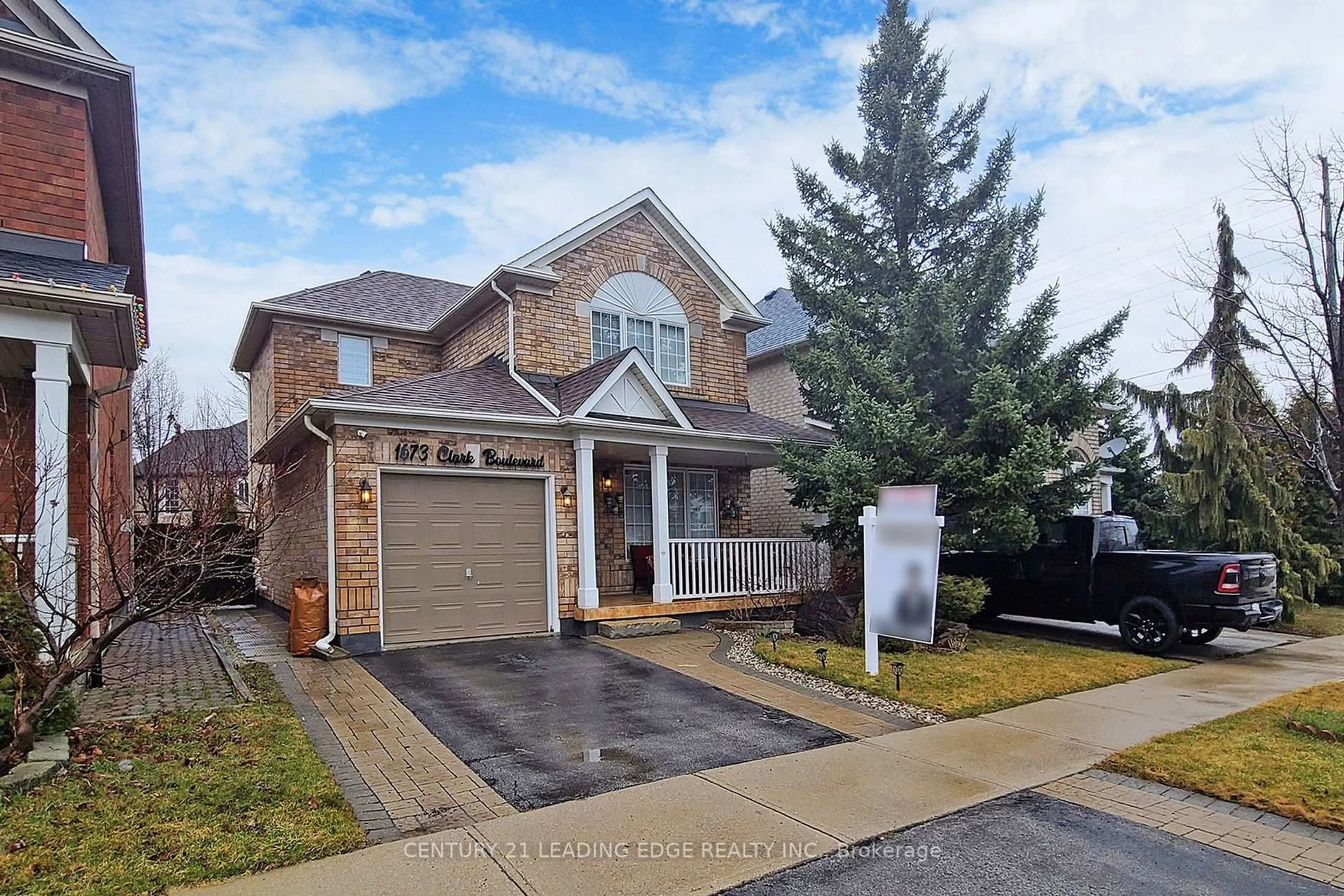 Home with brick exterior material, street for 1673 Clark Blvd, Milton Ontario L9T 5Z6