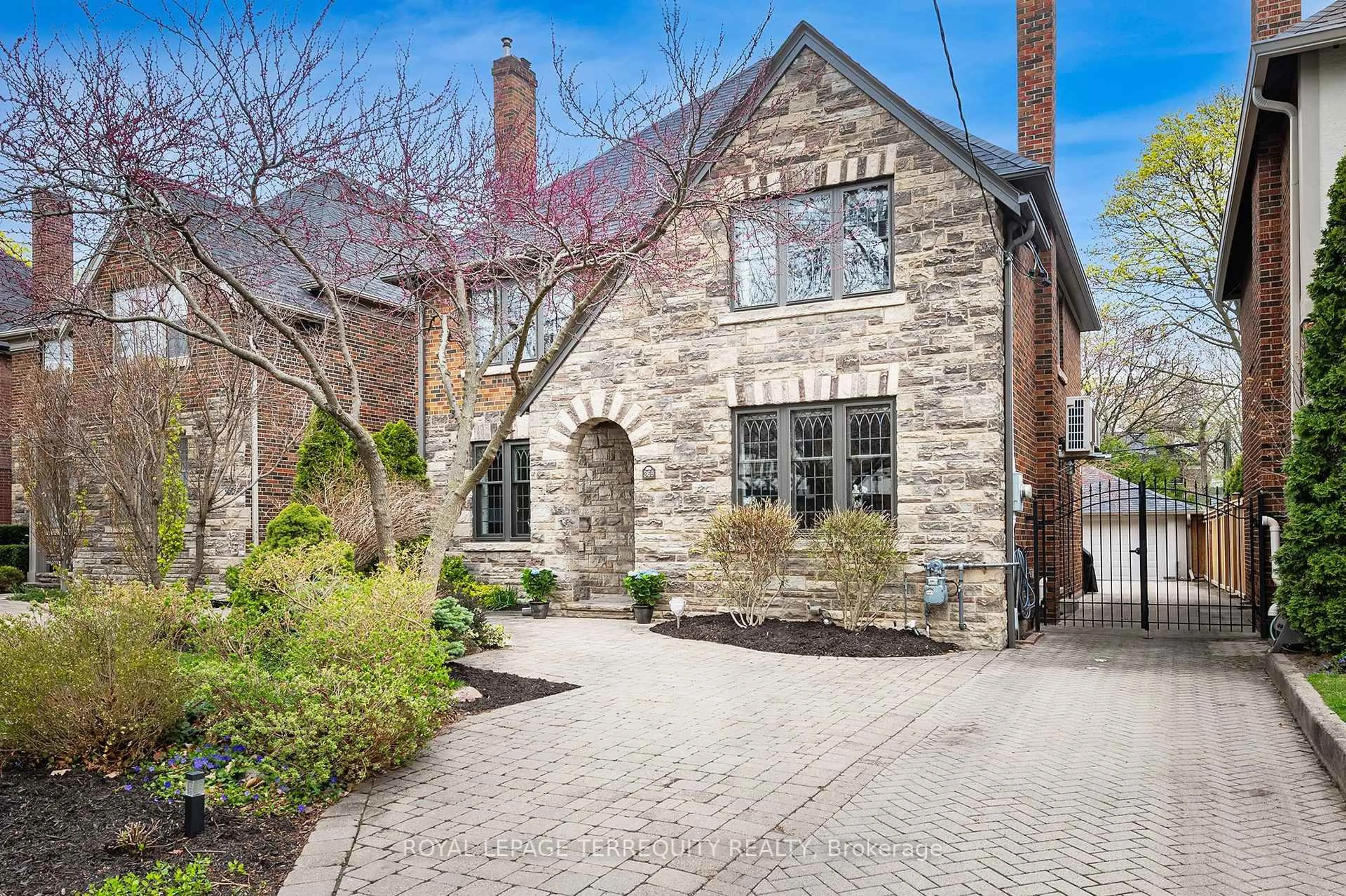 Home with brick exterior material, street for 369 Prince Edward Dr, Toronto Ontario M8X 2L6