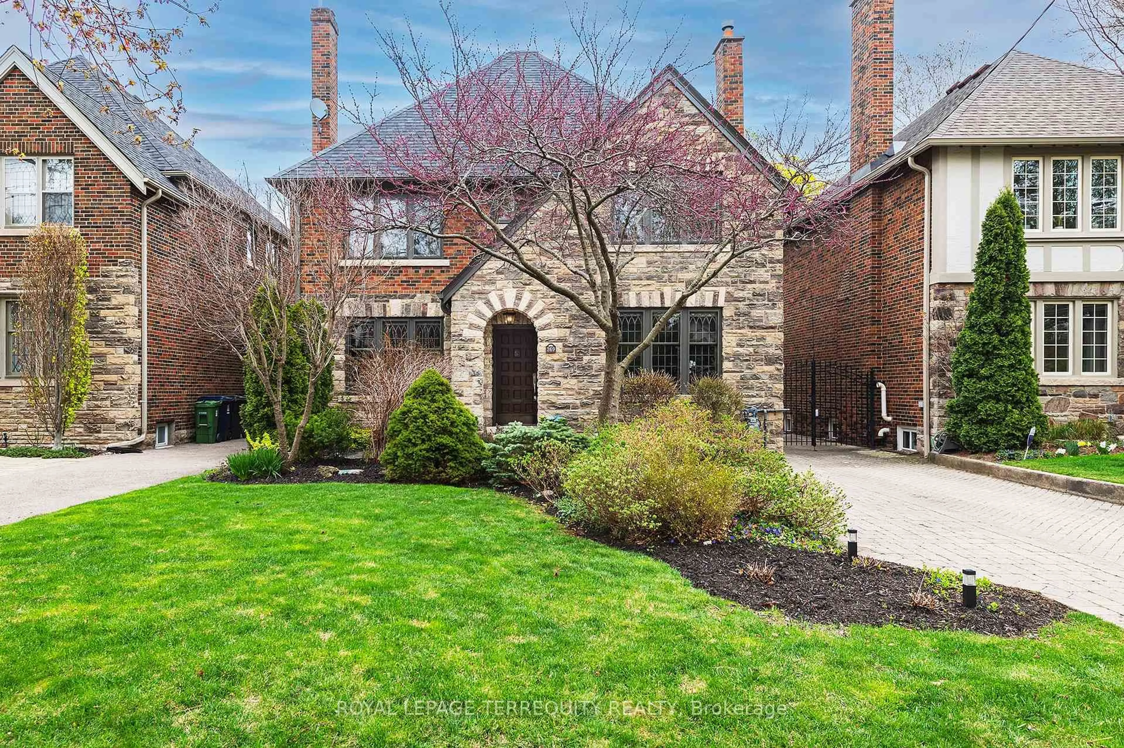 Home with brick exterior material, street for 369 Prince Edward Dr, Toronto Ontario M8X 2L6