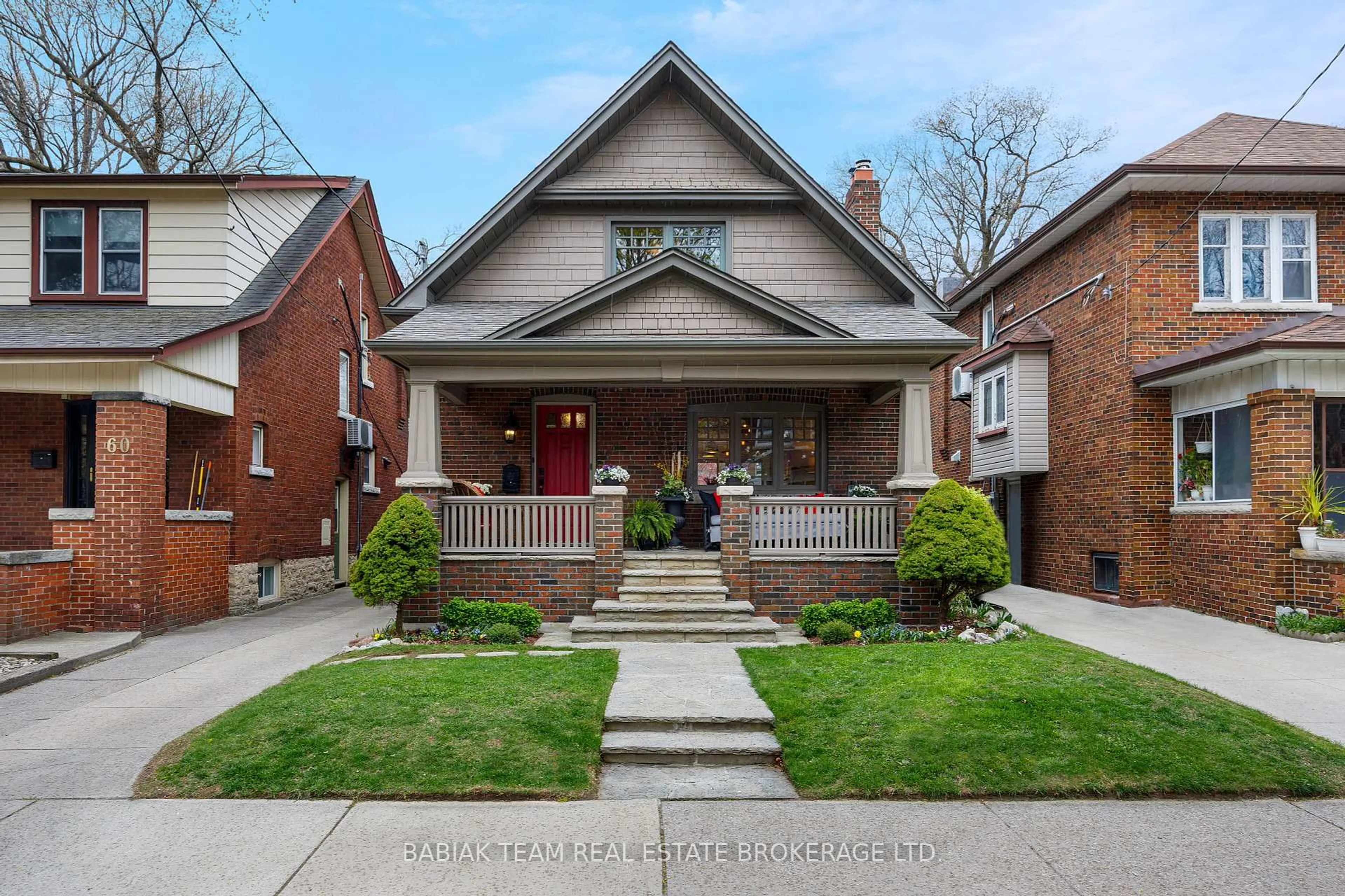 Home with brick exterior material, street for 62 Humber Tr, Toronto Ontario M6S 4C1