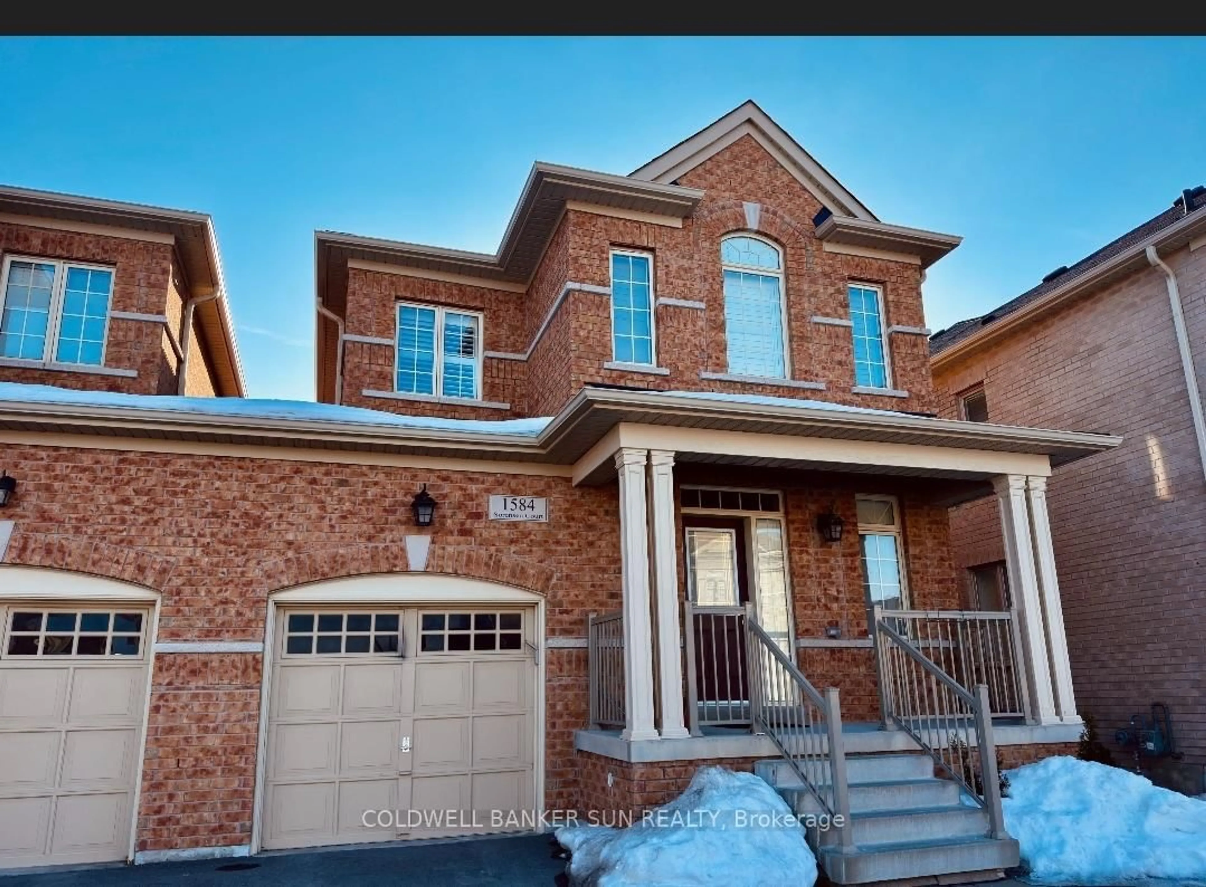 Home with brick exterior material, street for 1584 Sorensen Crt, Milton Ontario L9T 7K6