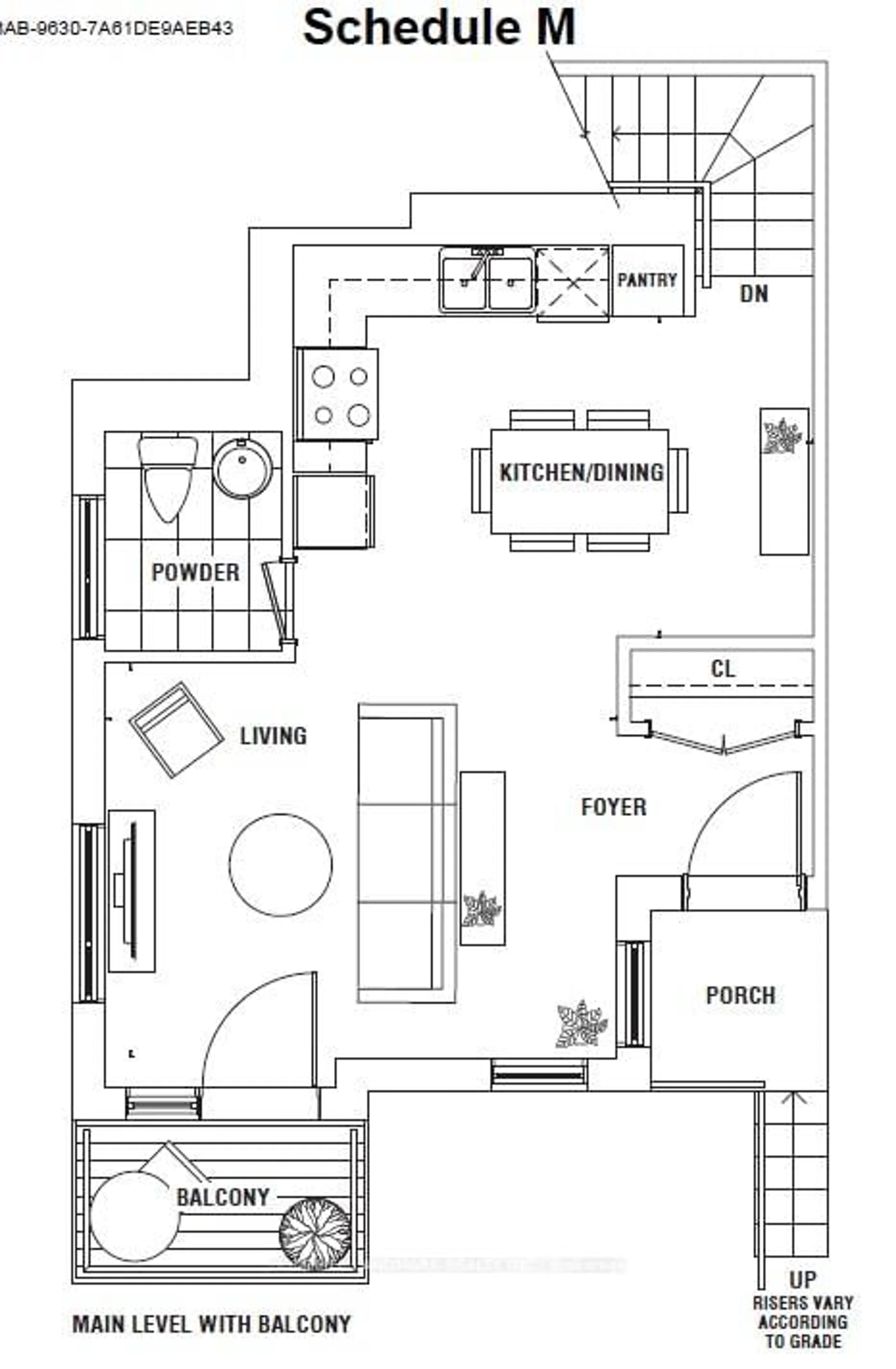 Floor plan for 10 Lloyd Janes Lane #191, Toronto Ontario M8V 0J6