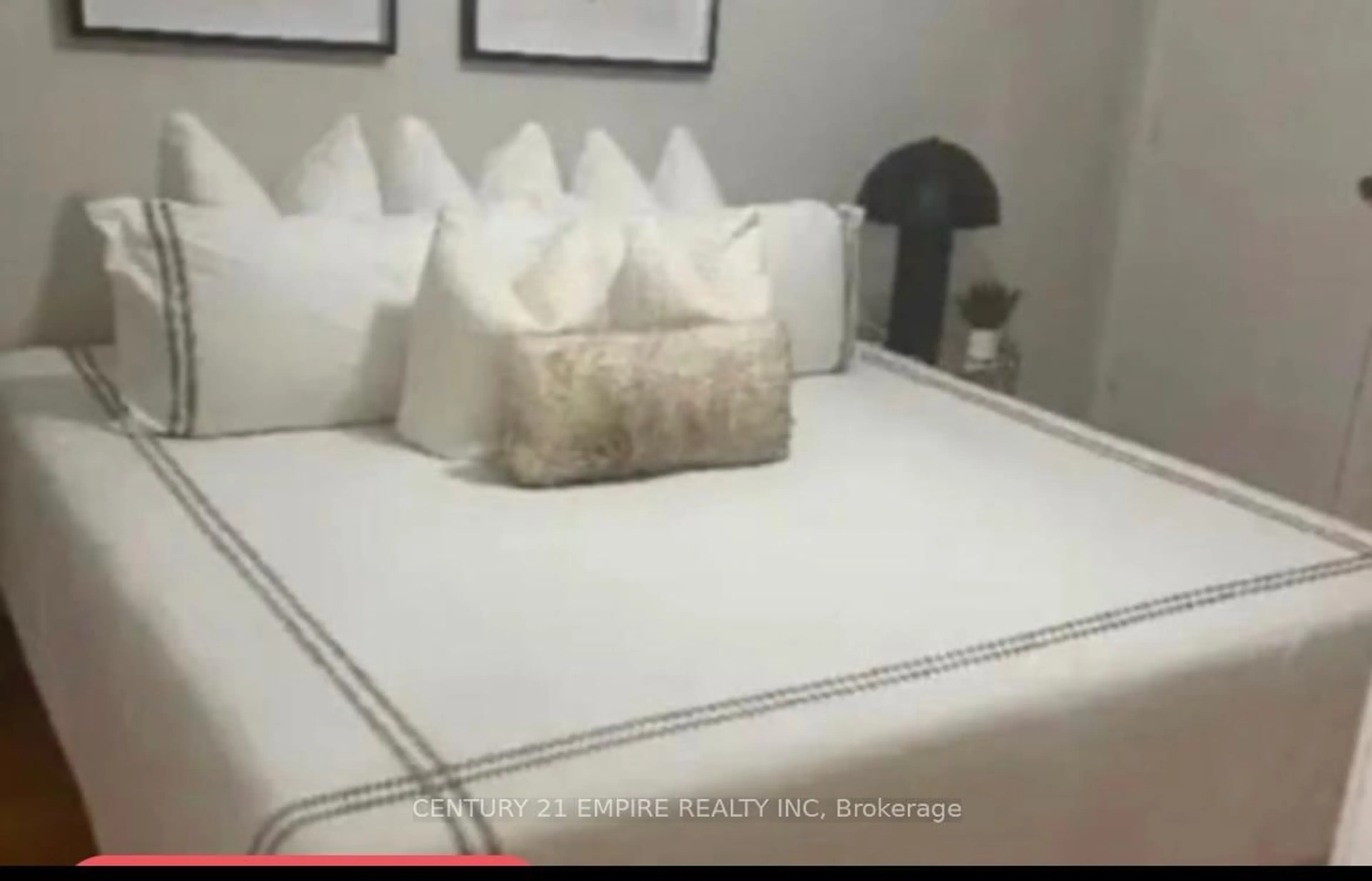 Bedroom with bed, unknown for 52 SIDNEY BELSEY Cres #102, Toronto Ontario M6M 5J1