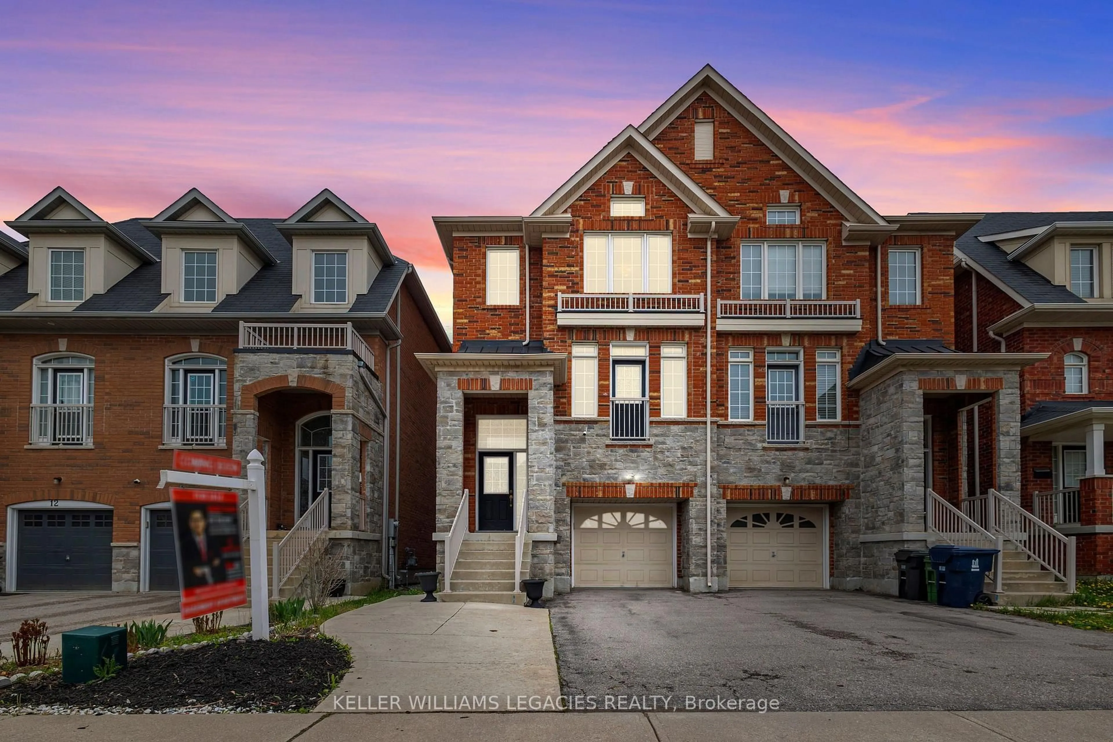 Home with brick exterior material, street for 8 Betty Nagle St, Toronto Ontario M9M 0E2