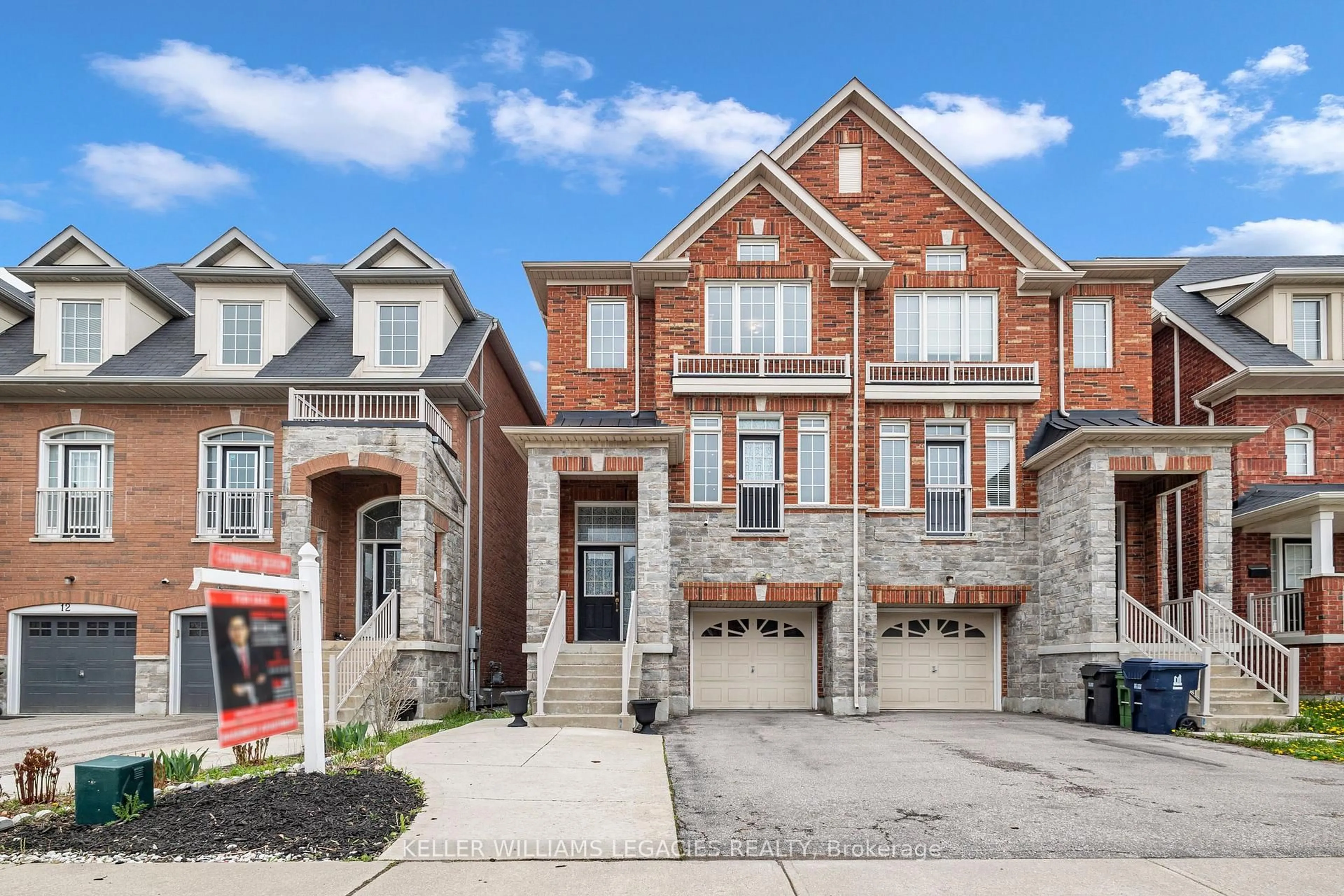 Home with brick exterior material, street for 8 Betty Nagle St, Toronto Ontario M9M 0E2