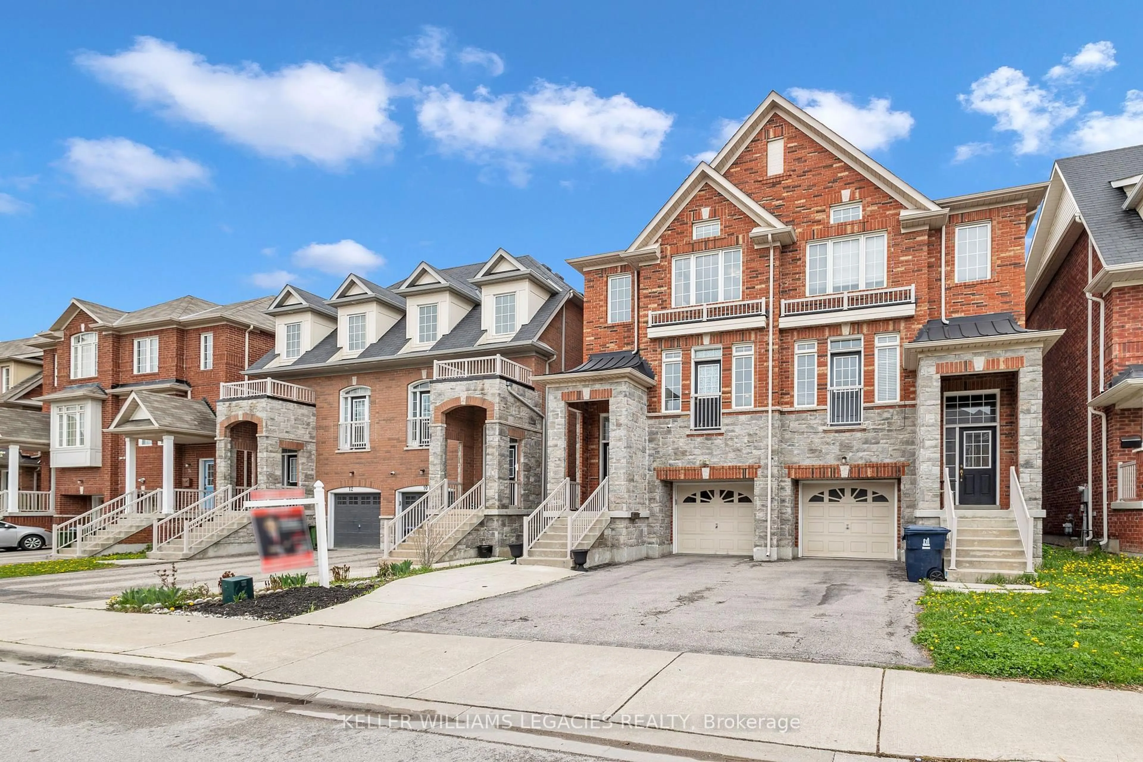 Home with brick exterior material, street for 8 Betty Nagle St, Toronto Ontario M9M 0E2