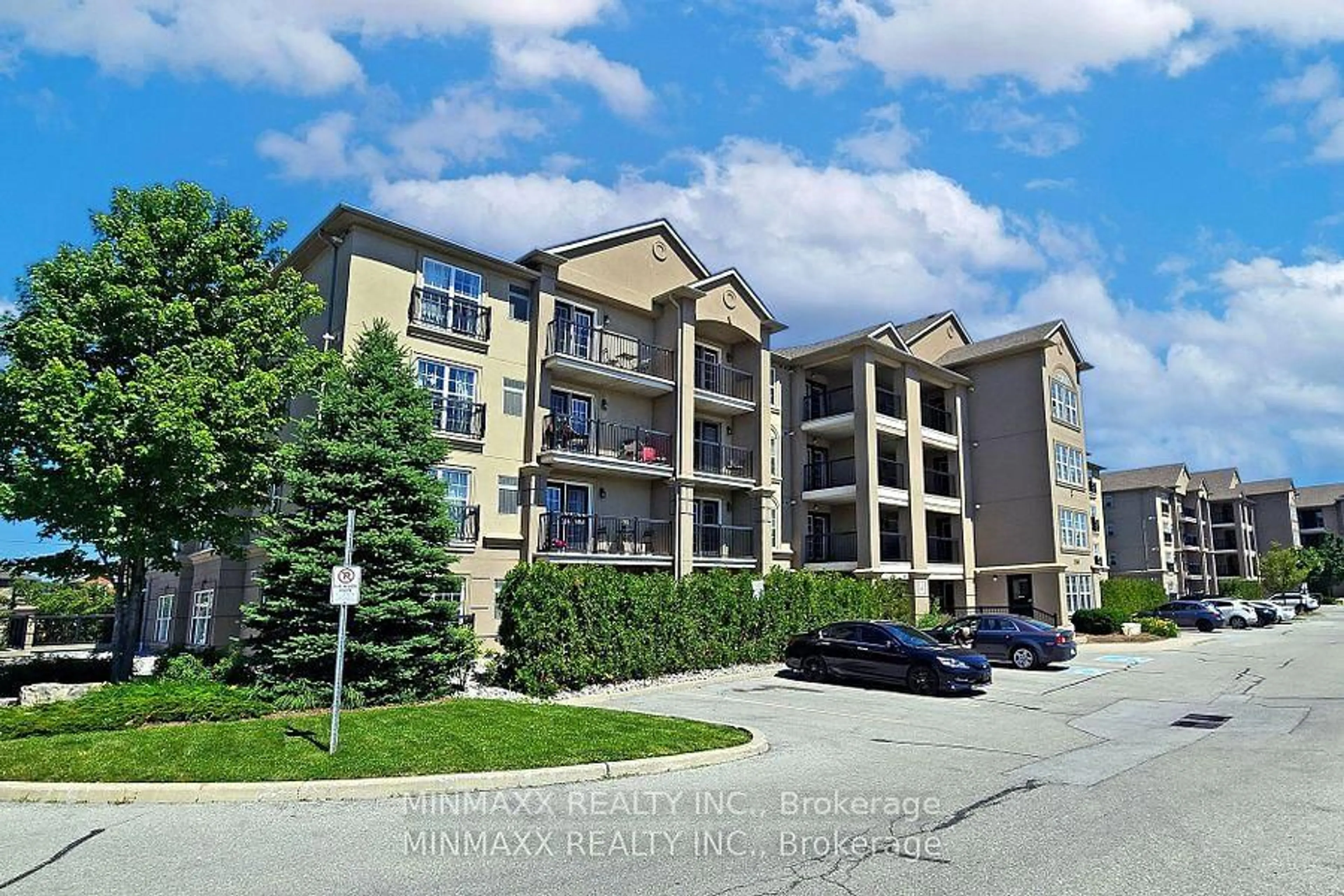 A pic from outside/outdoor area/front of a property/back of a property/a pic from drone, unknown for 1360 Main St #108, Milton Ontario L9T 7S5