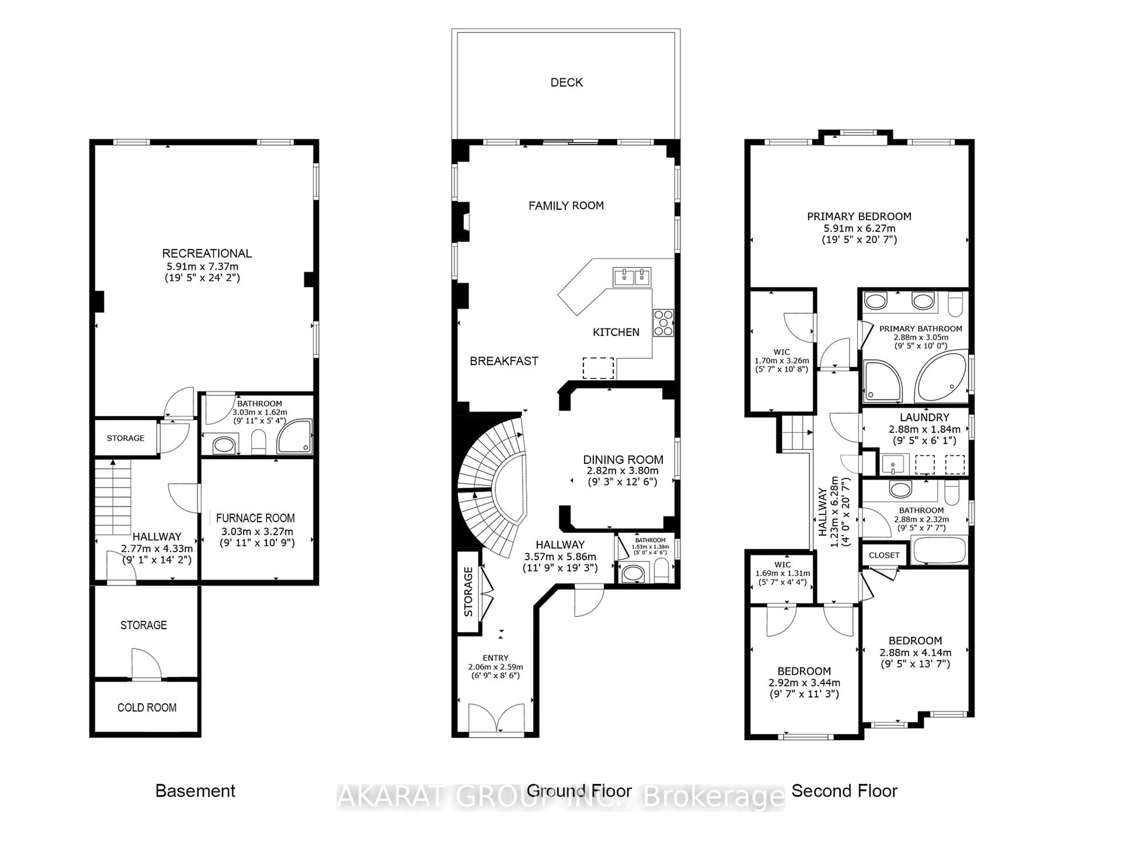 Floor plan for 3104 Cardross Crt, Oakville Ontario L6M 0A1