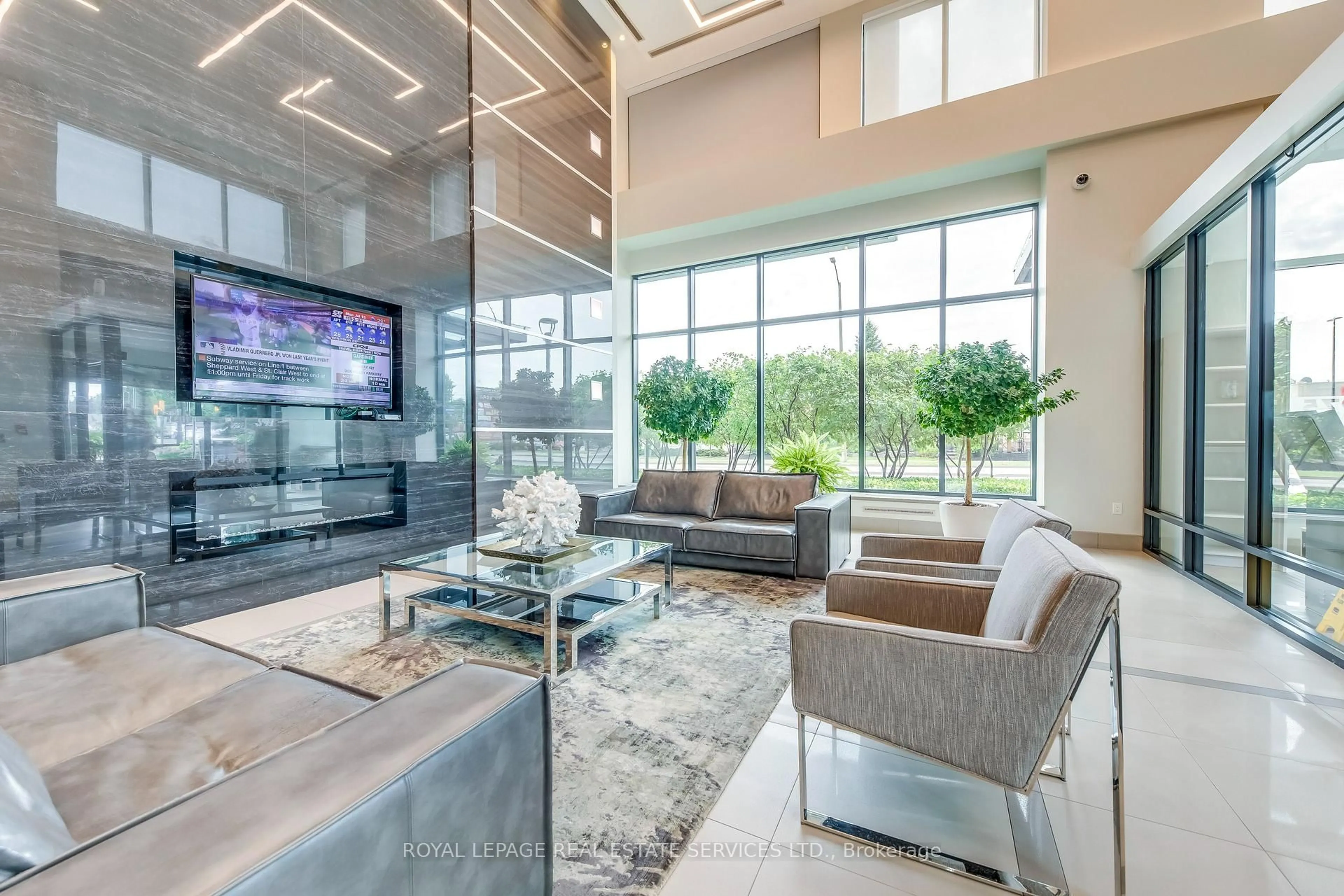 Lobby for 3975 Grand Park Dr #910, Mississauga Ontario L5B 4M6