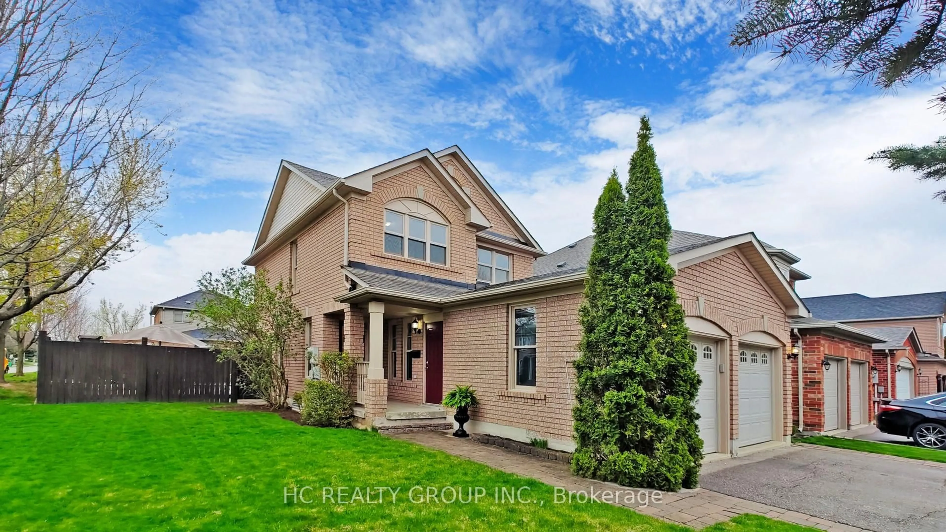 Home with brick exterior material, street for 6391 Amber Glen Dr, Mississauga Ontario L5N 7V9
