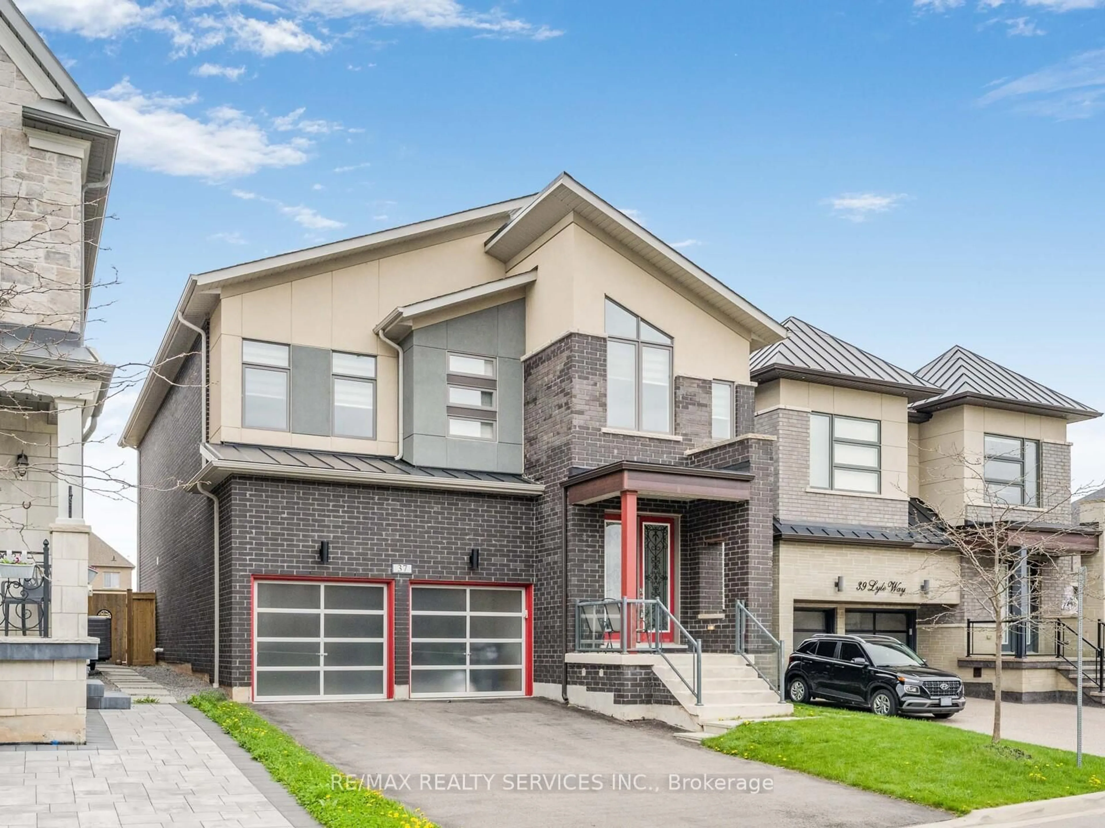 Home with brick exterior material, street for 37 Lyle Way, Brampton Ontario L6X 5P9