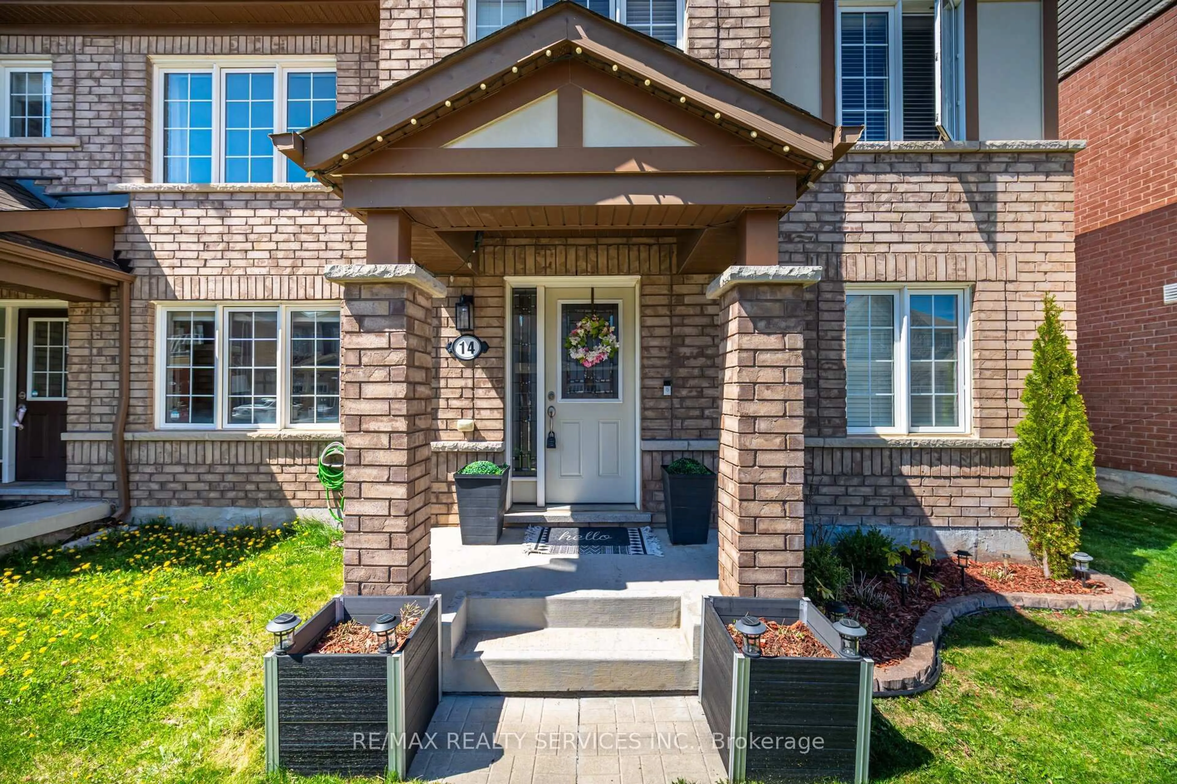 Home with brick exterior material, street for 14 Allium Rd, Brampton Ontario L7A 4H5