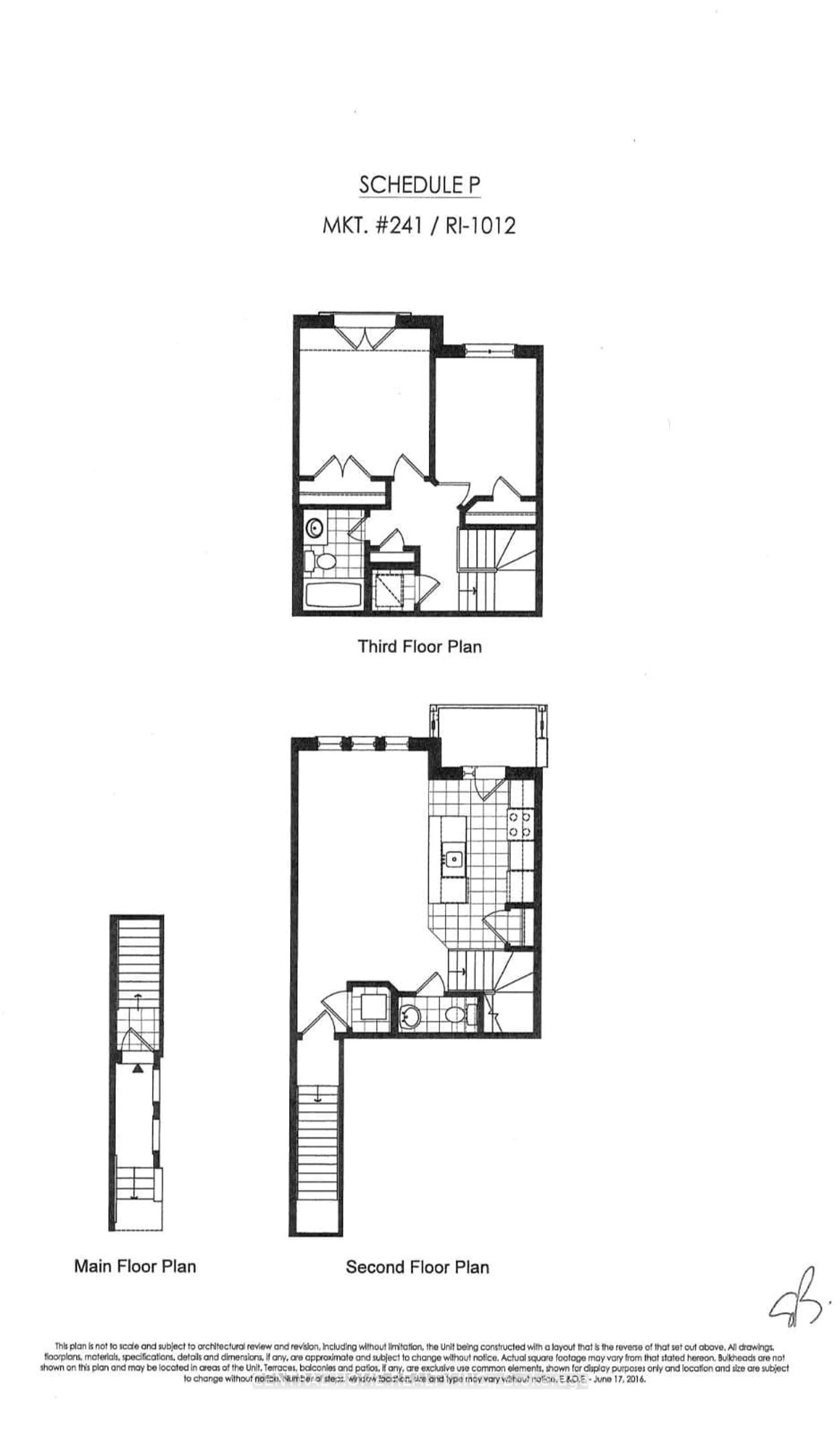 Floor plan for 2355 Sheppard Ave #241, Toronto Ontario M9M 0B5