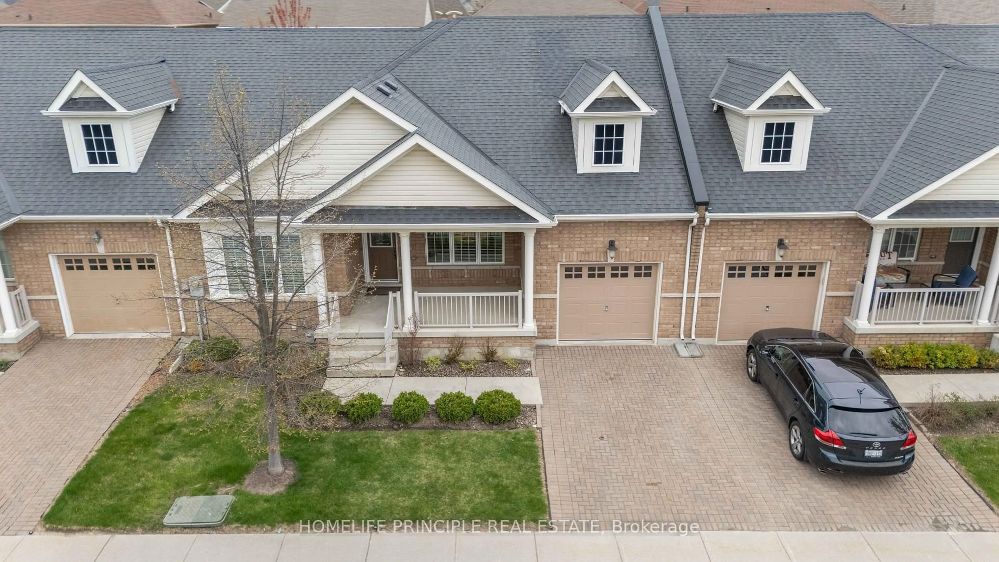 A pic from outside/outdoor area/front of a property/back of a property/a pic from drone, street for 12 Lacorra Way, Brampton Ontario L6R 3P2