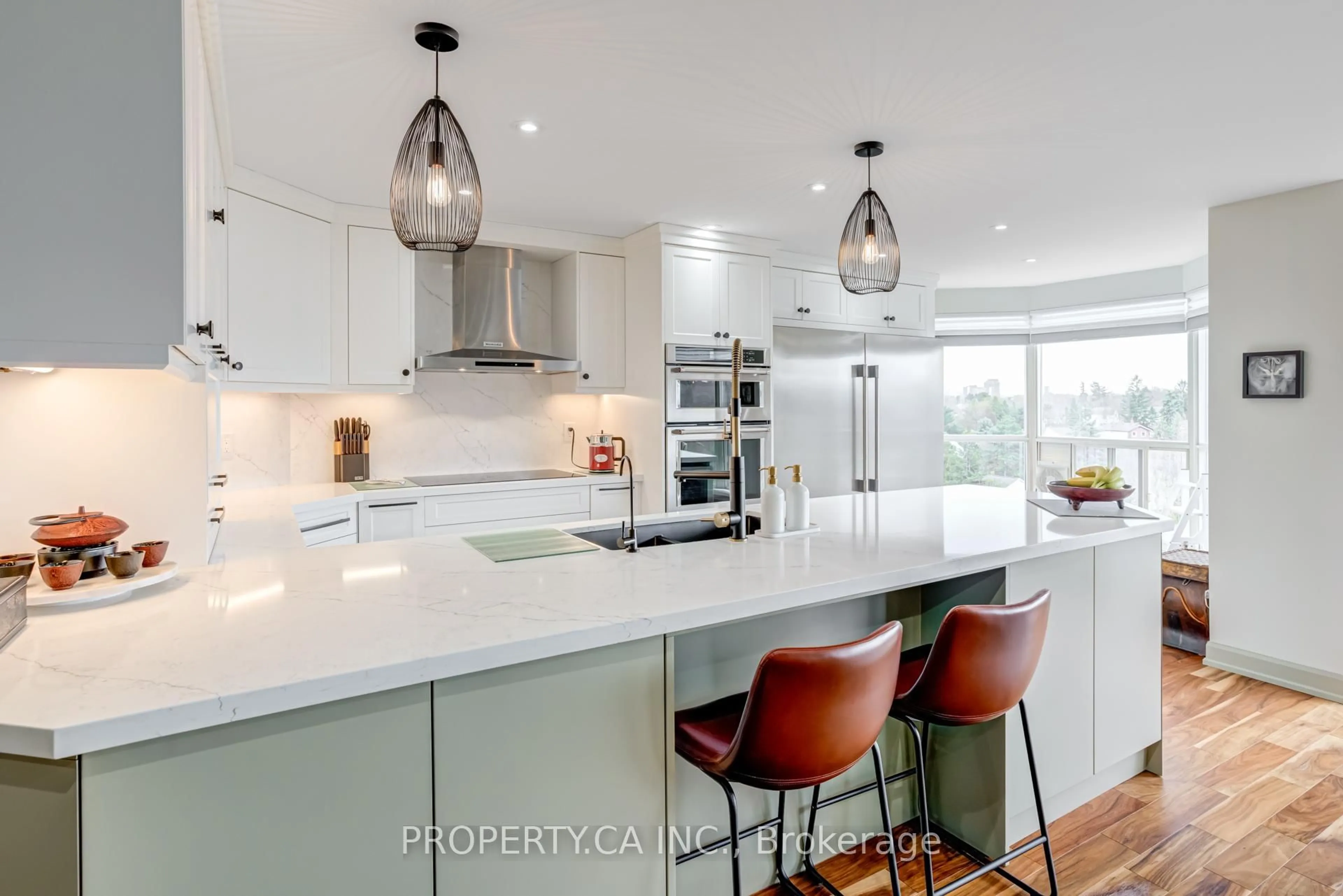 Contemporary kitchen, unknown for 1700 The Collegeway N/A #812, Mississauga Ontario L5L 4M2