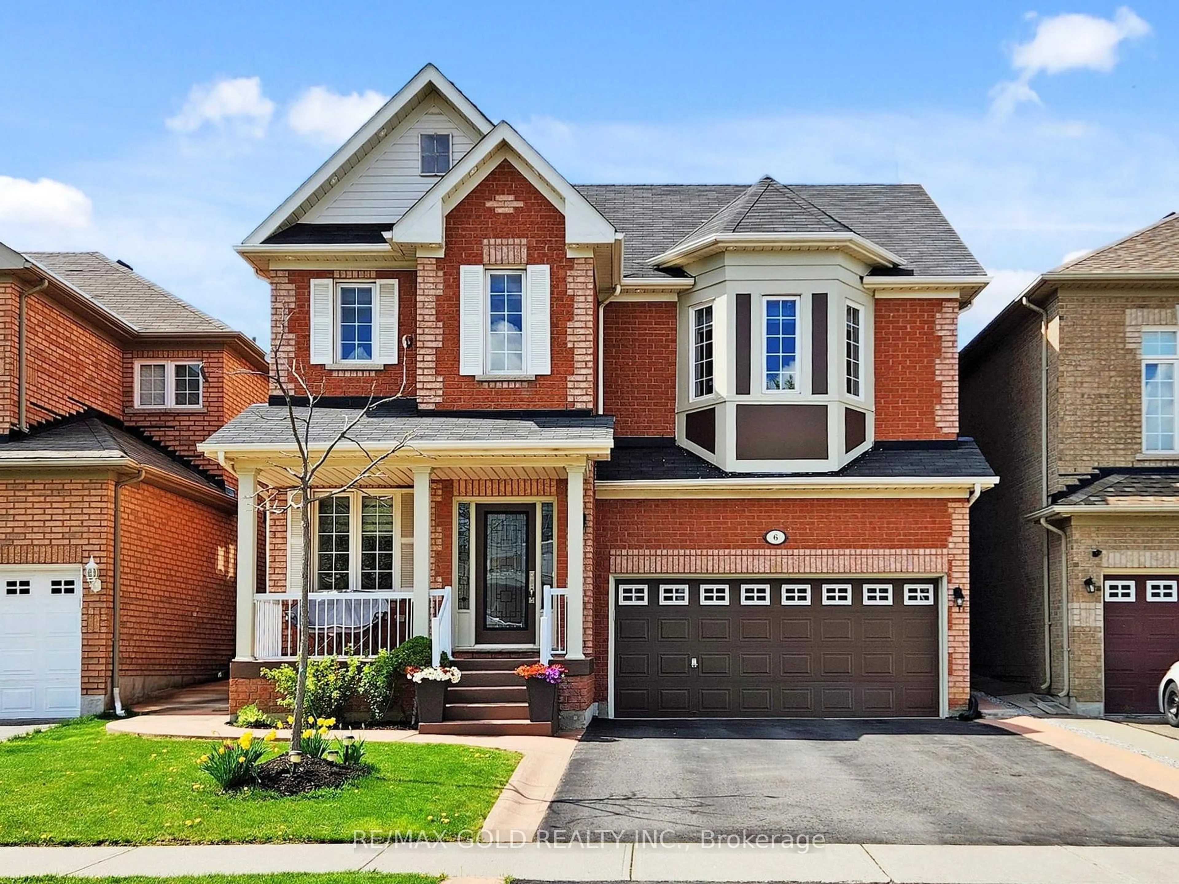 Home with brick exterior material, street for 6 Foxhollow Rd, Brampton Ontario L7A 1M3