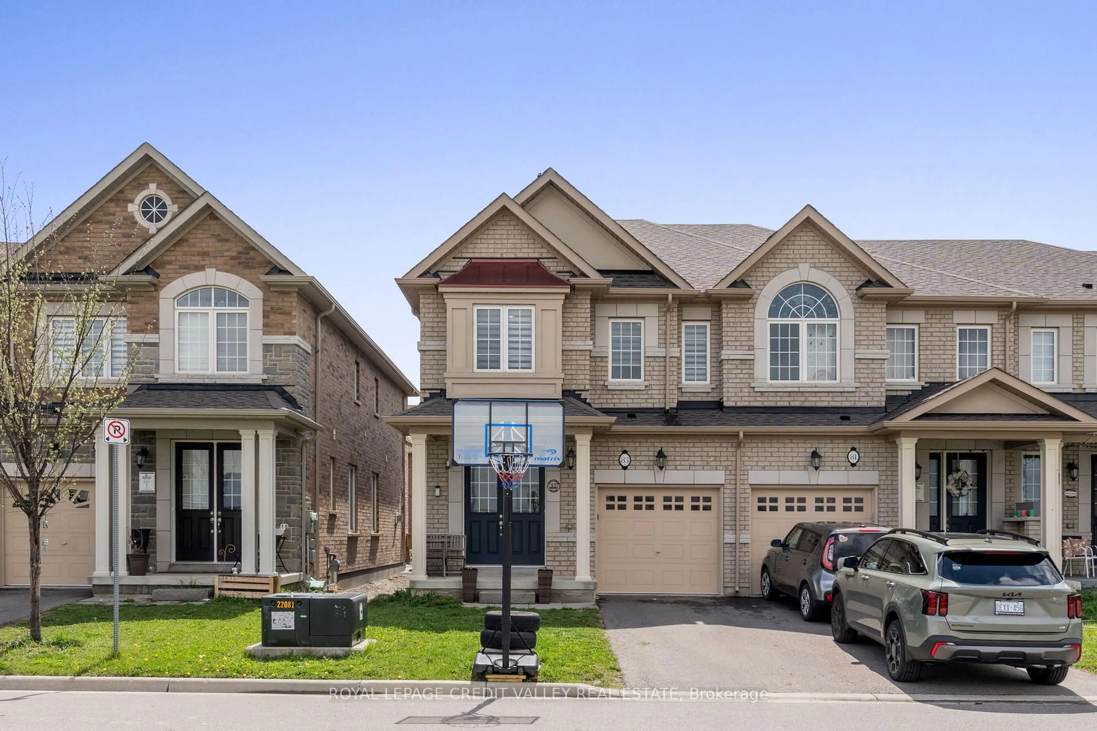 Home with brick exterior material, street for 83 Padbury Tr, Brampton Ontario L7A 4V3