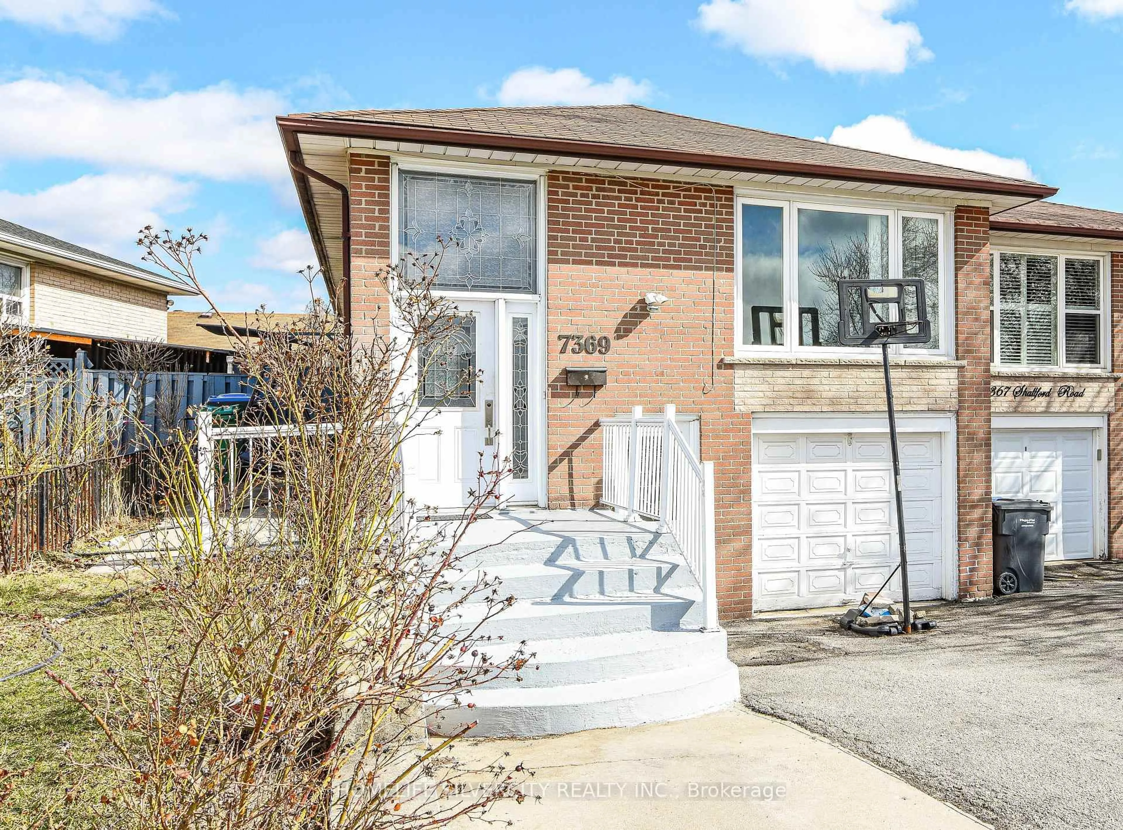 Home with brick exterior material, street for 7369 Shallford Rd, Mississauga Ontario L4T 2P9