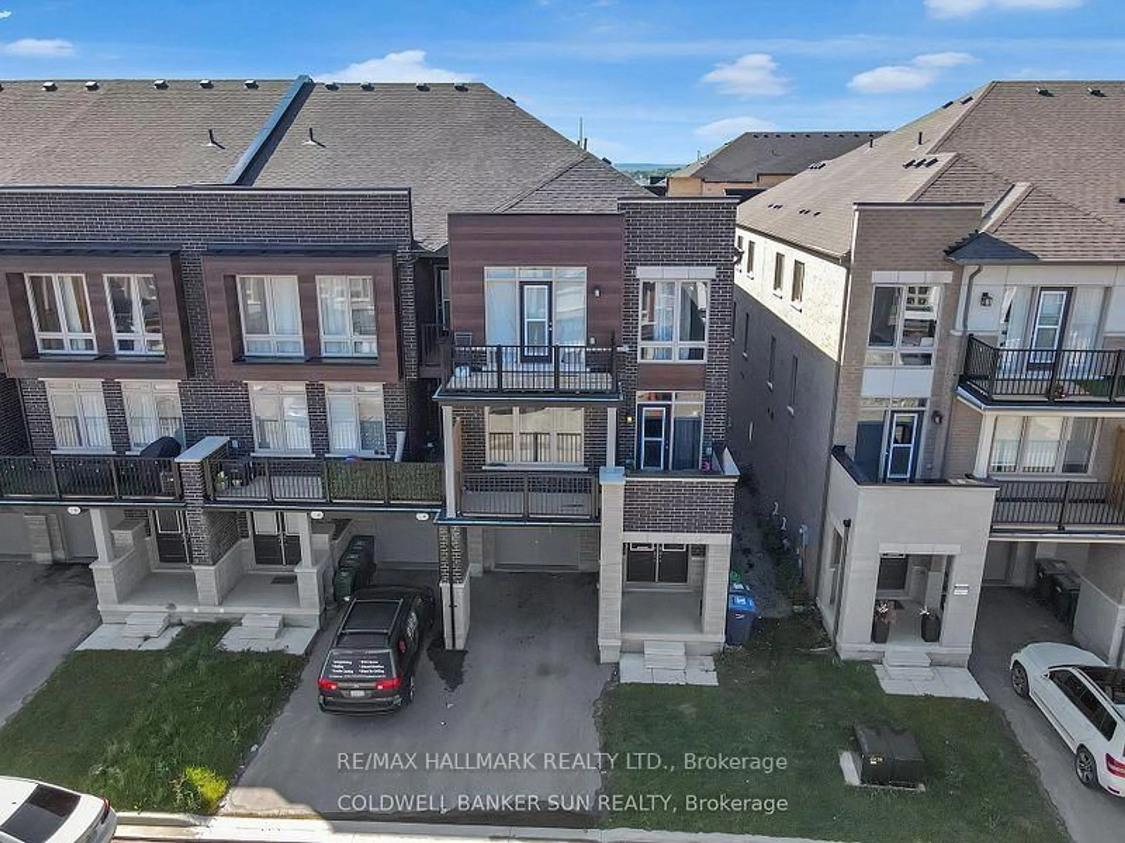 A pic from outside/outdoor area/front of a property/back of a property/a pic from drone, unknown for 42 Donald Ficht Cres, Brampton Ontario L7A 5H8