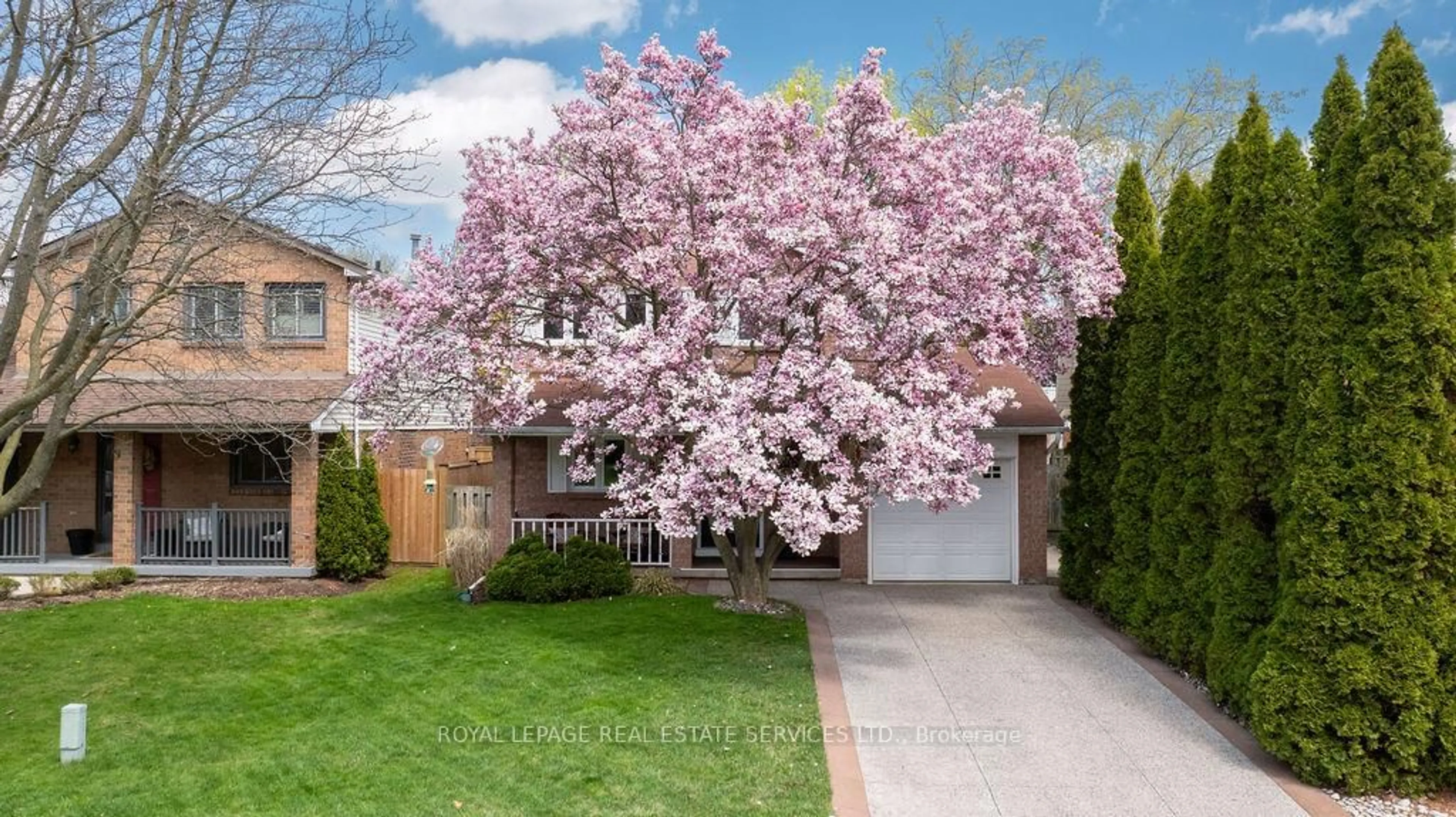 Home with brick exterior material, street for 161 Riverview St, Oakville Ontario L6L 5S2