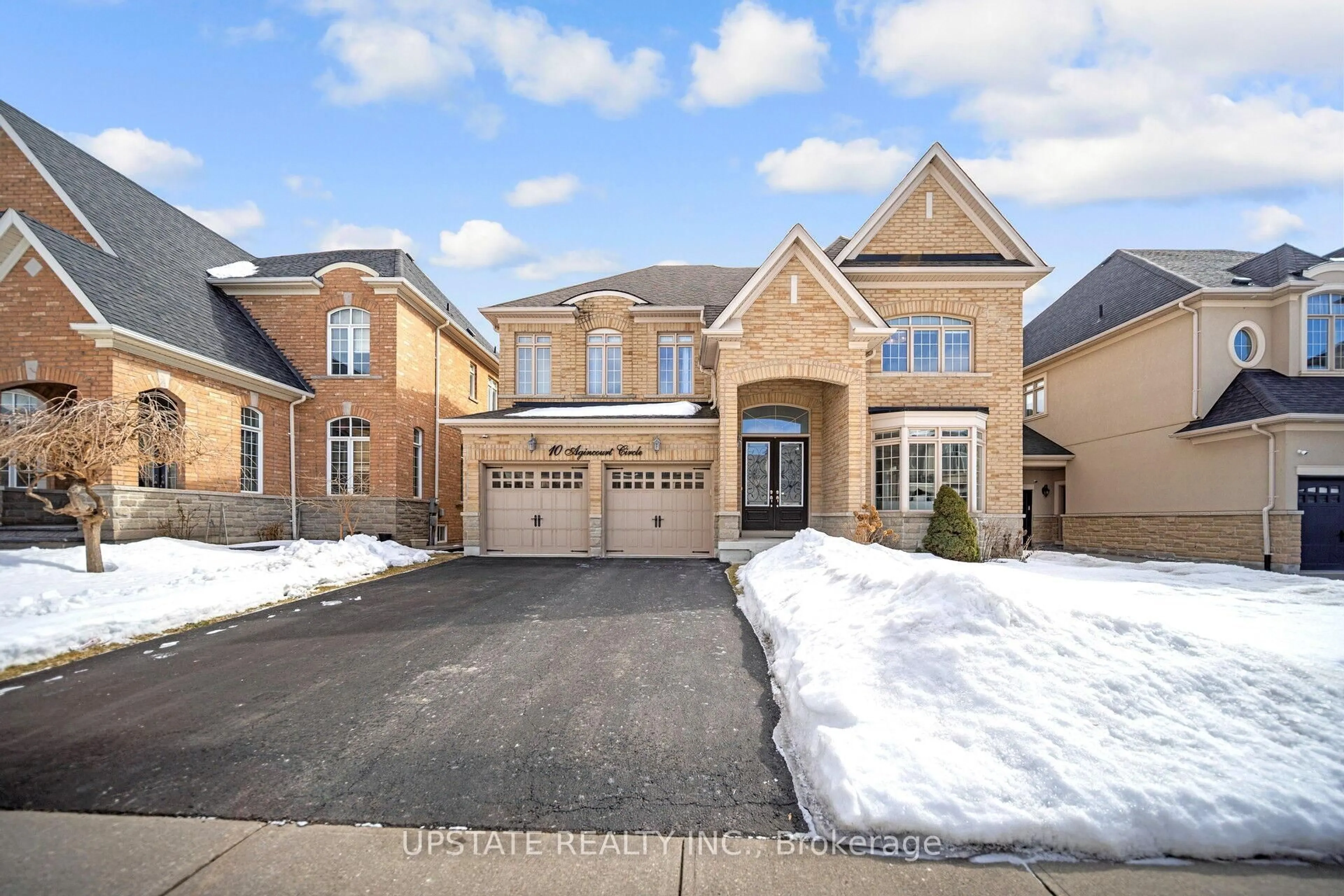 Home with brick exterior material, street for 10 Agincourt Circ, Brampton Ontario L6X 2M4