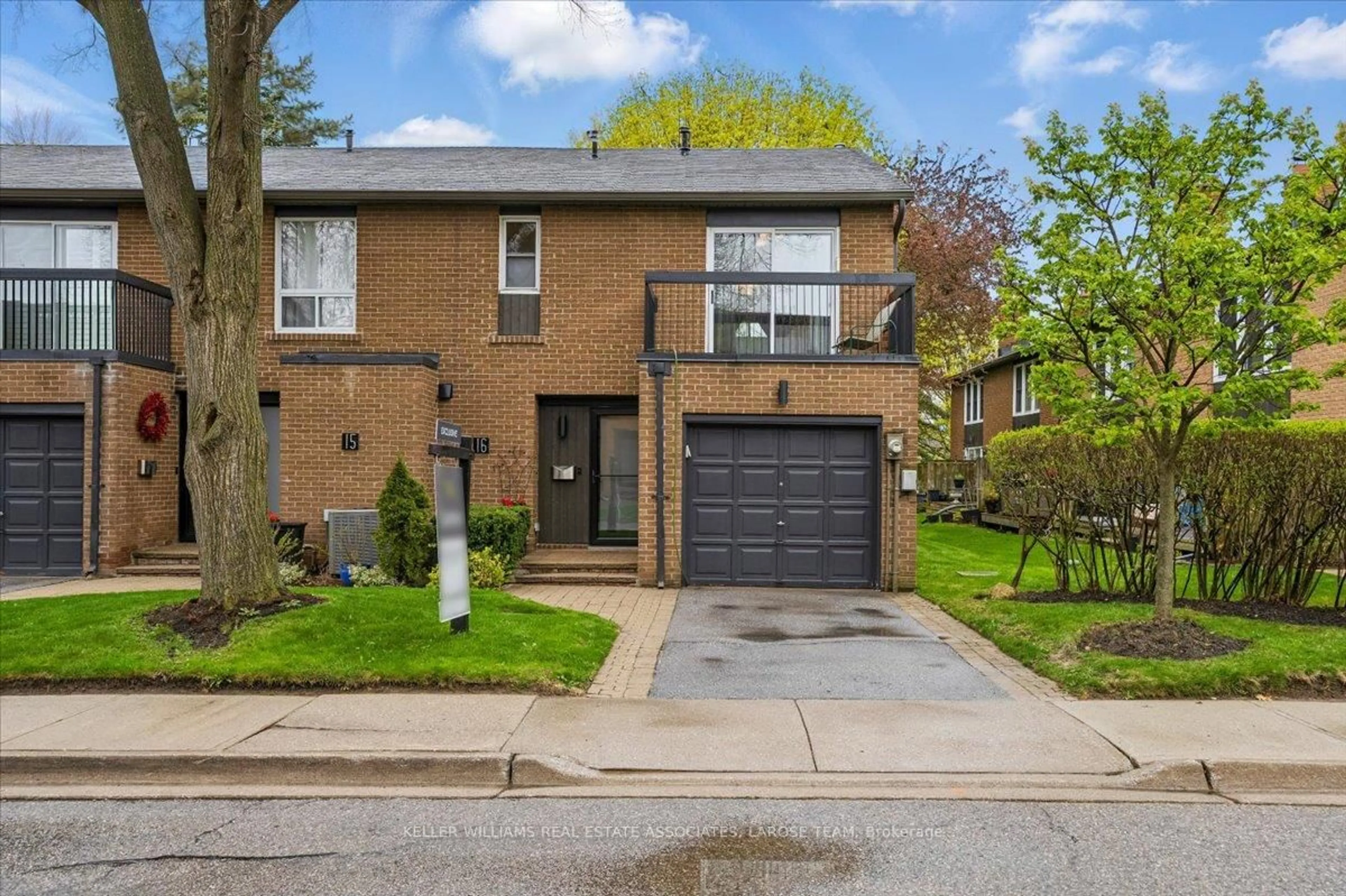 Home with brick exterior material, street for 1393 Royal York Rd #16, Toronto Ontario M9A 4Y9