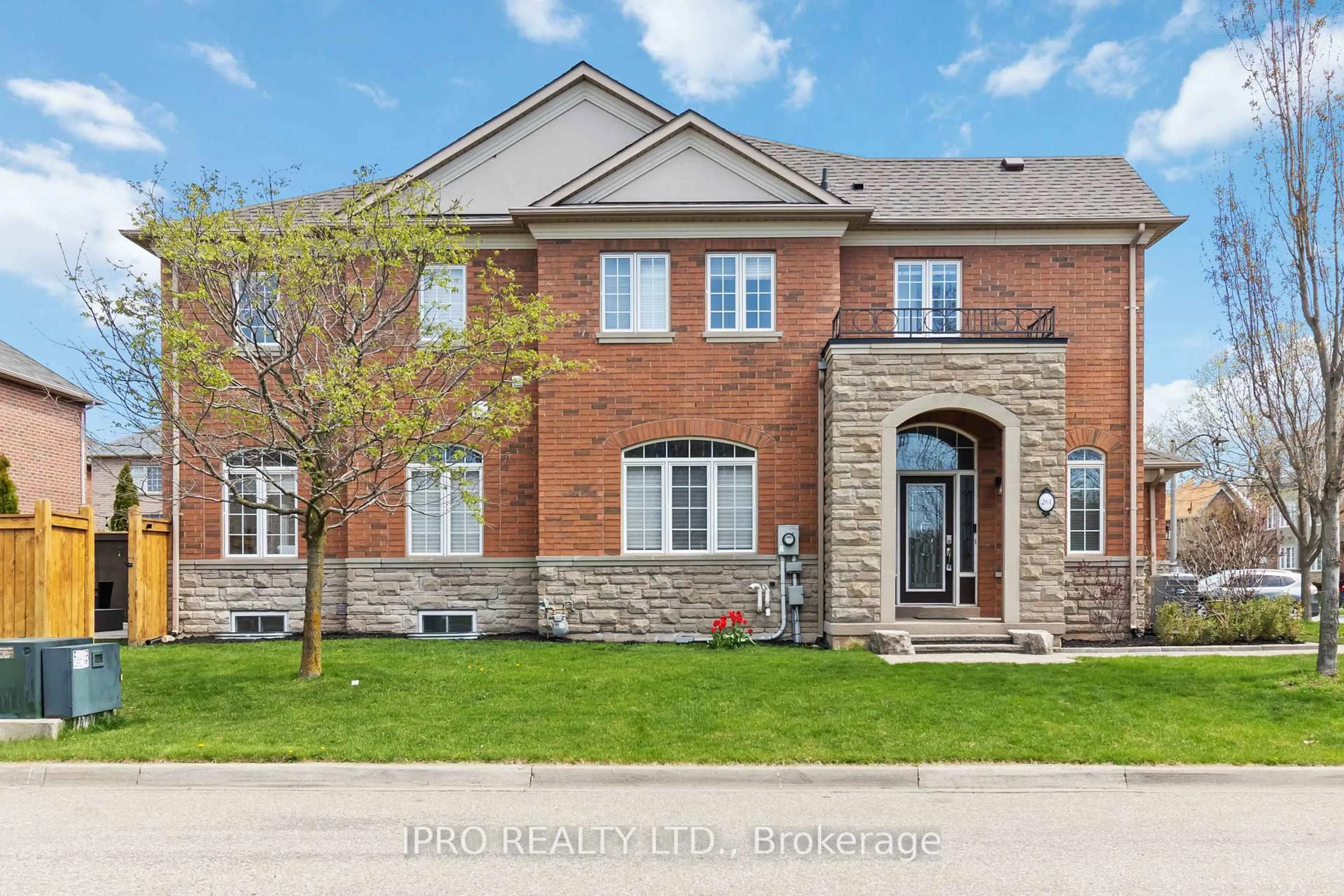 Home with brick exterior material, street for 261 Grayling Dr, Oakville Ontario L6L 6X4