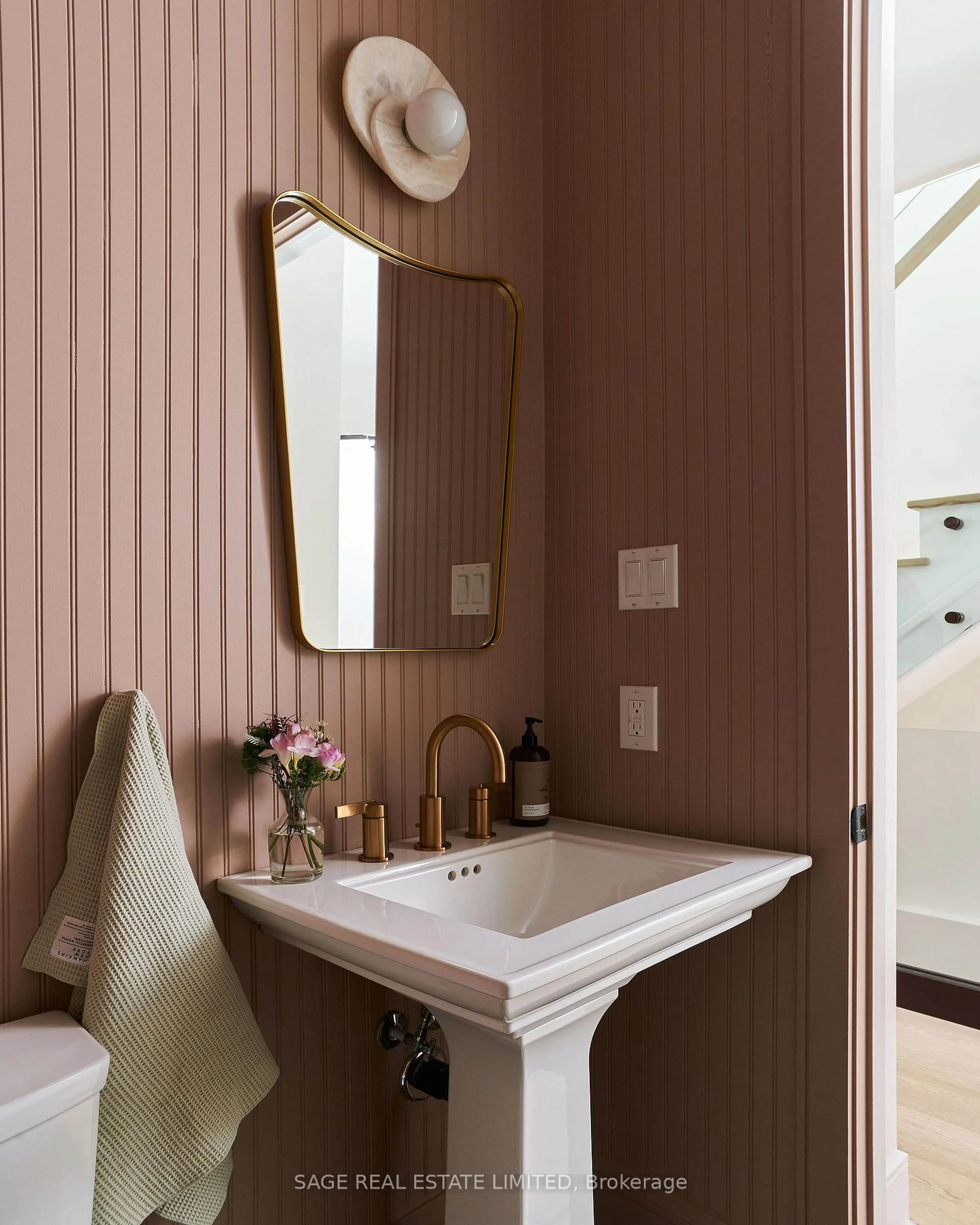 Contemporary bathroom, ceramic/tile floor for 179F Caledonia Rd, Toronto Ontario M6E 4S8